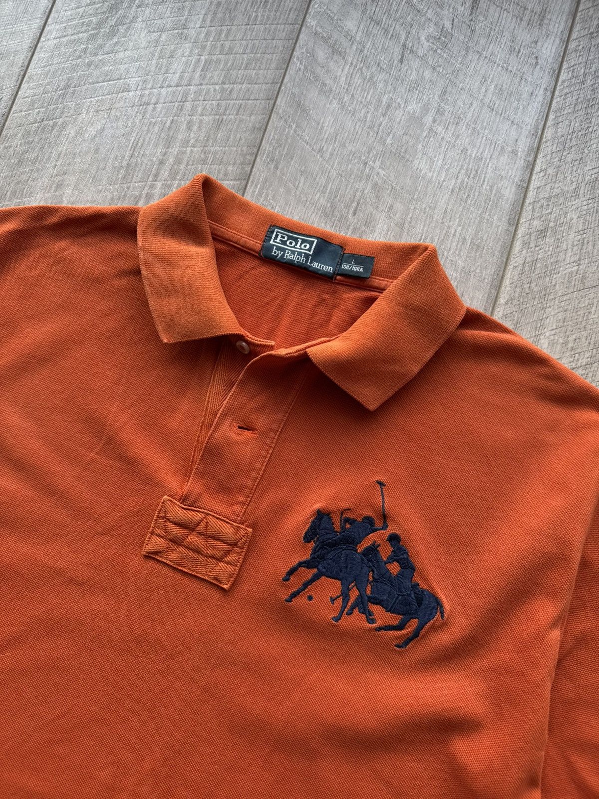 Polo Ralph Lauren Polo Ralph Lauren Riders Club #3 vintage polo big pony Size US L / EU 52-54 / 3 - 3 Thumbnail
