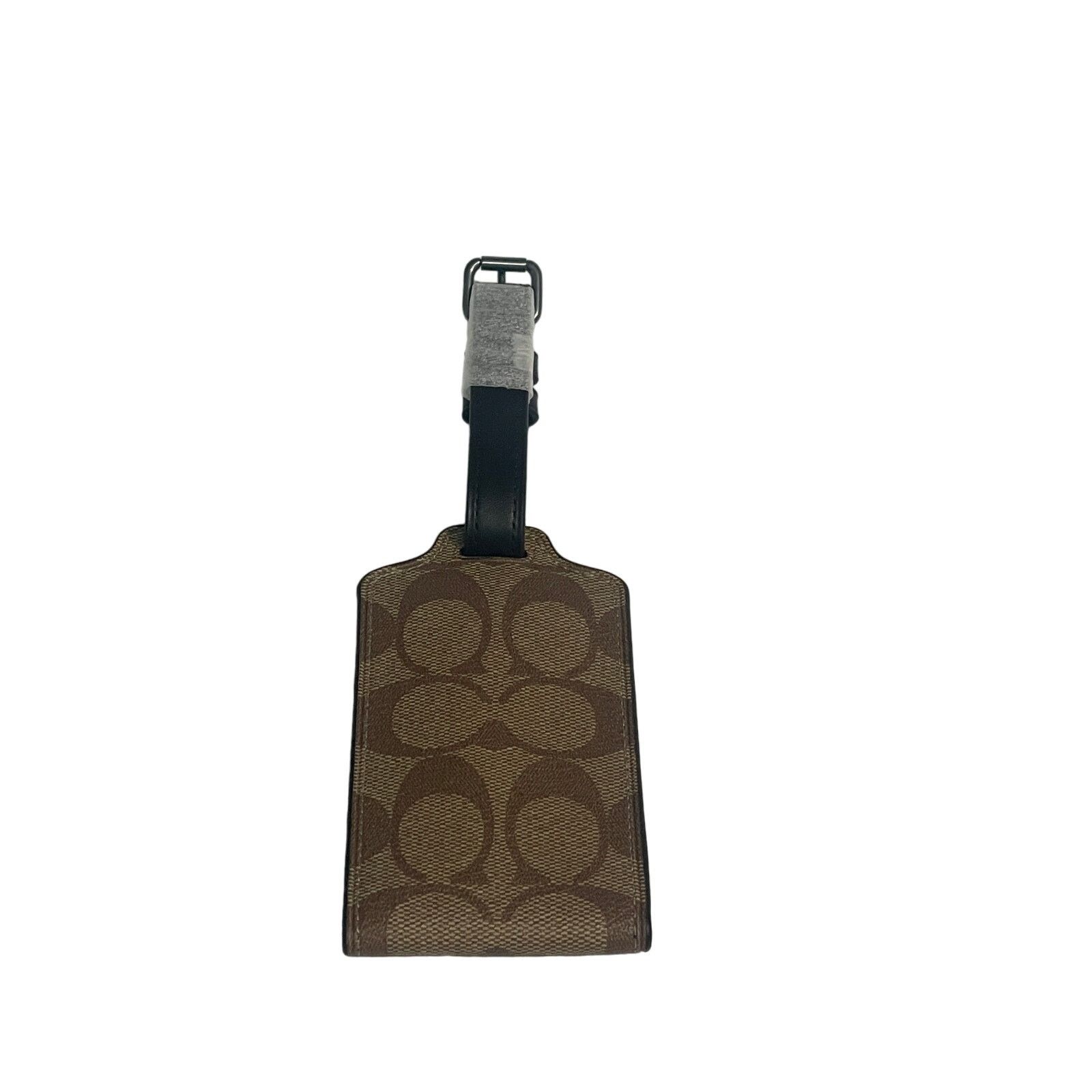 Coach Coach Luggage Tag In Signature Canvas New Size ONE SIZE - 5 Thumbnail