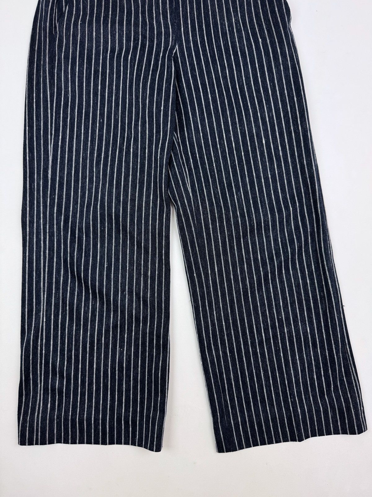 Circolo 1901 Circolo 1901 Luxury Striped Wide Leg Women’s Trousers Pants Size 27" / US 4 / IT 40 - 2 Thumbnail