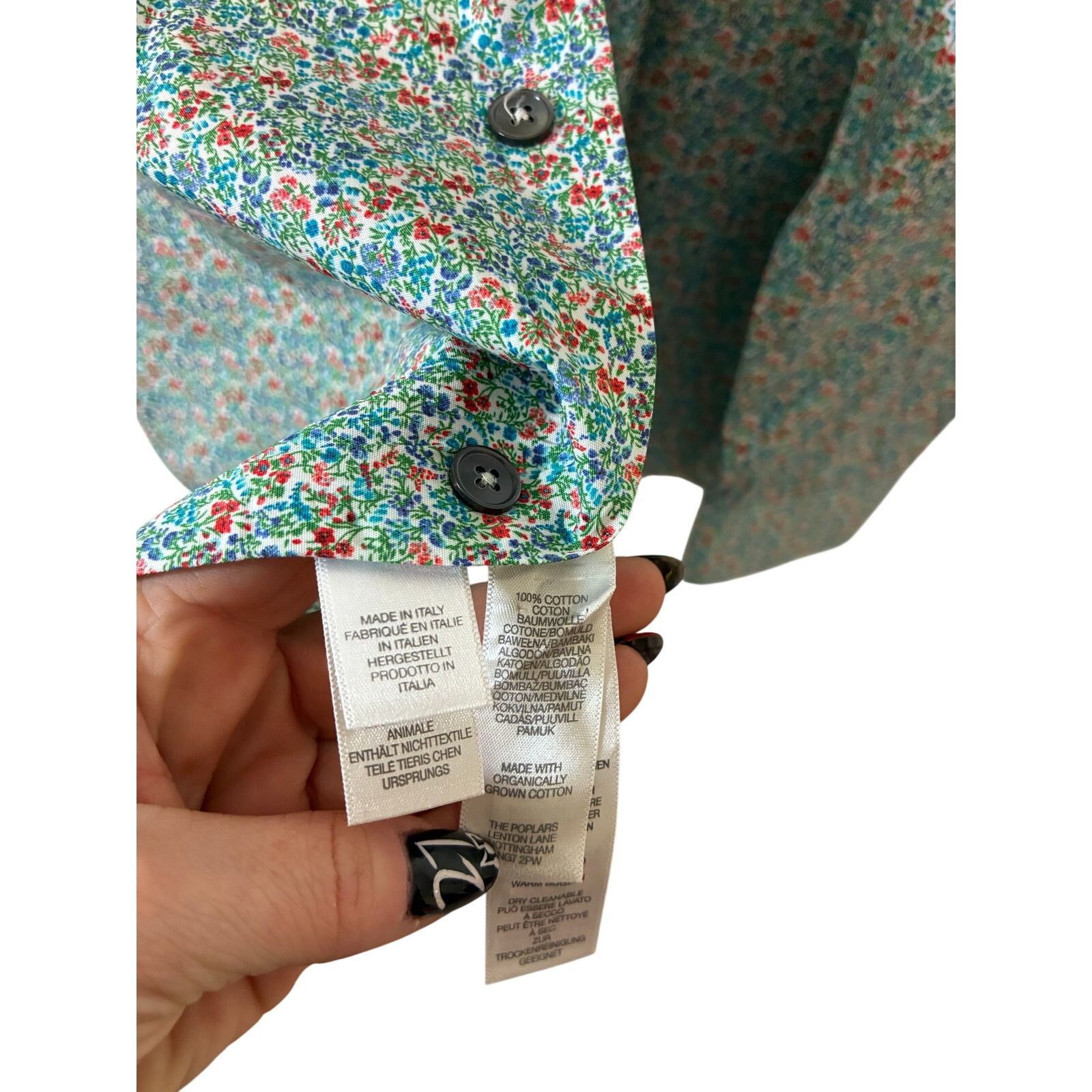 Paul Smith Paul Smith Multicolor Floral Print Dress Shirt 16 Boho West Size US L / EU 52-54 / 3 - 5 Thumbnail