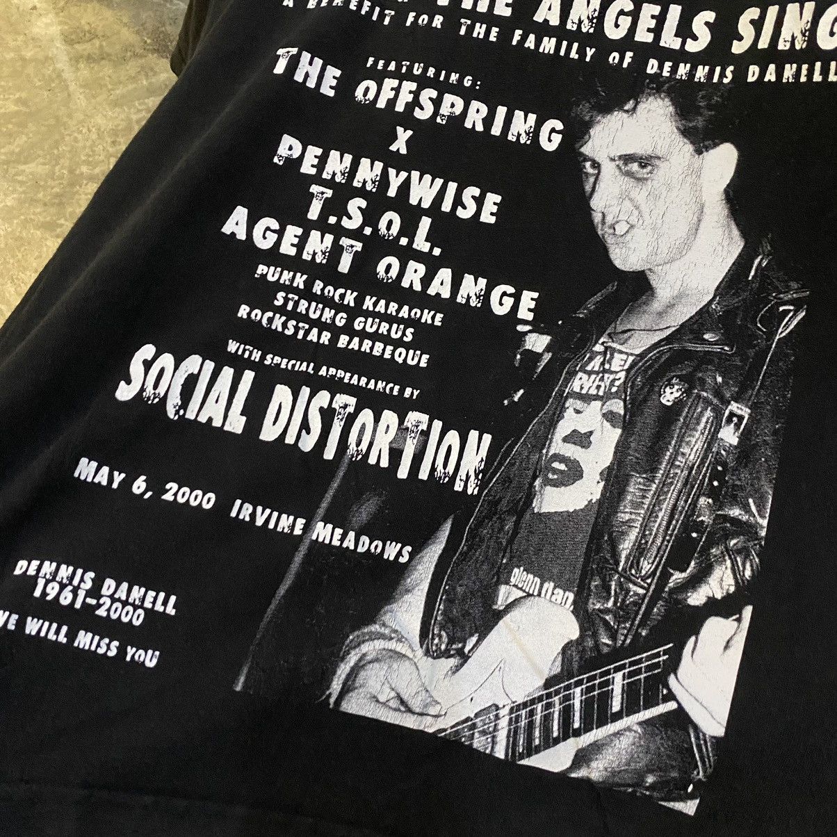 Band Tees × Vintage Vintage Social Distortion Band Tshirt Size US L / EU 52-54 / 3 - 4 Thumbnail