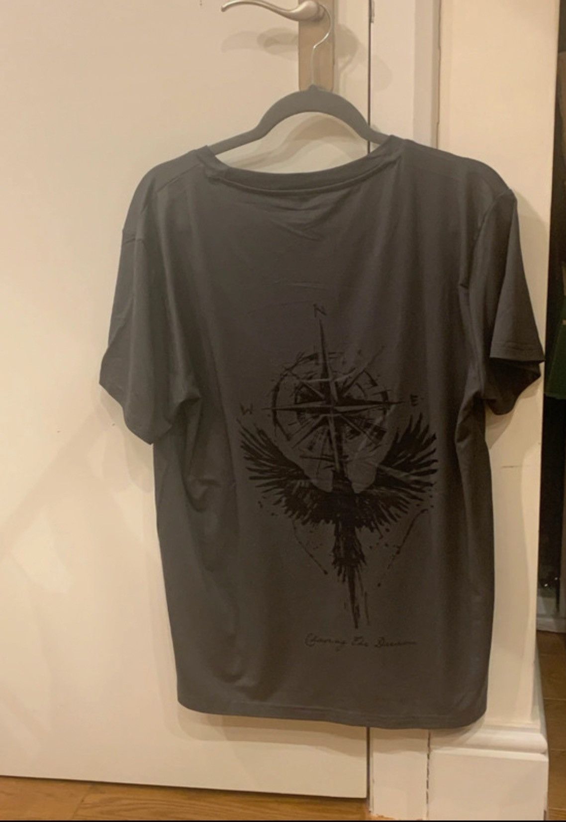 Shein Black T-shirt Size US M / EU 48-50 / 2 - 2 Thumbnail