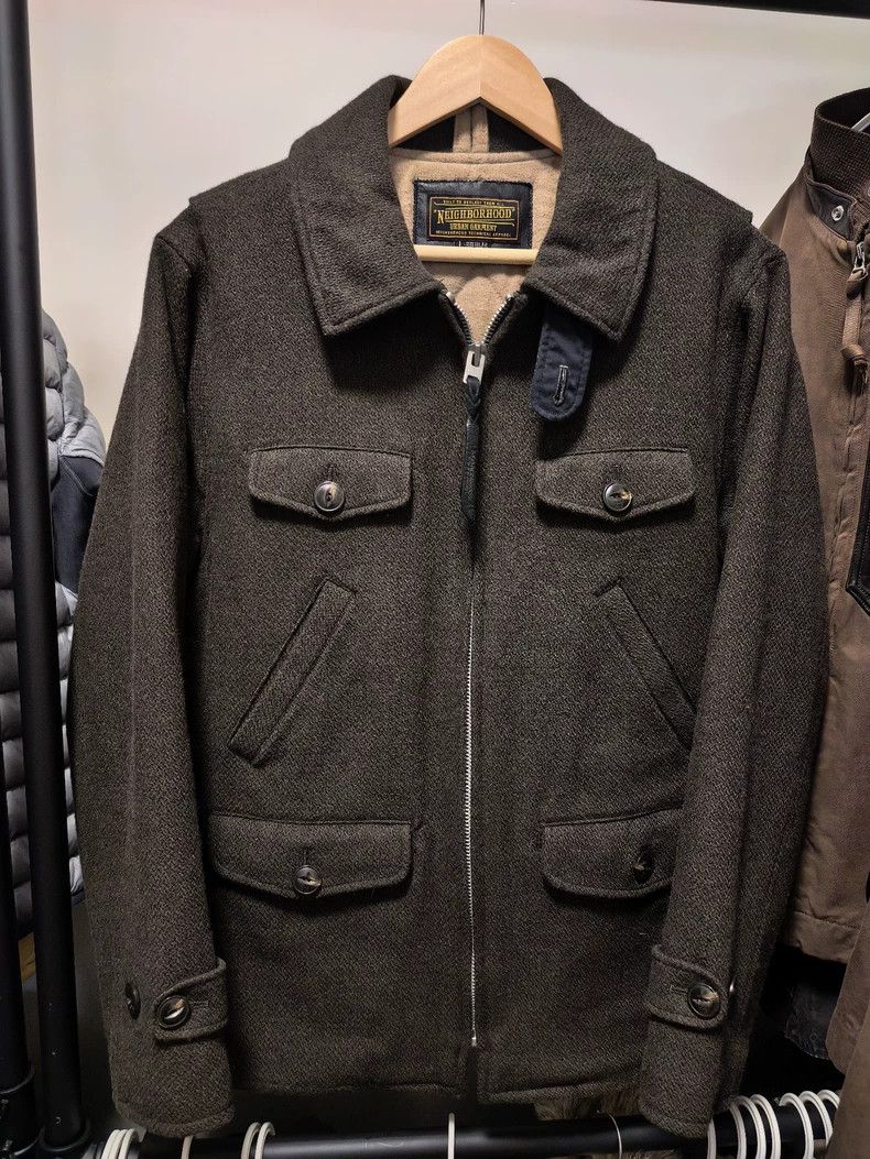 Neighborhood NEIGHBORHOOD 12AW Wool Blend Jacket Size US L / EU 52-54 / 3 - 1 Thumbnail