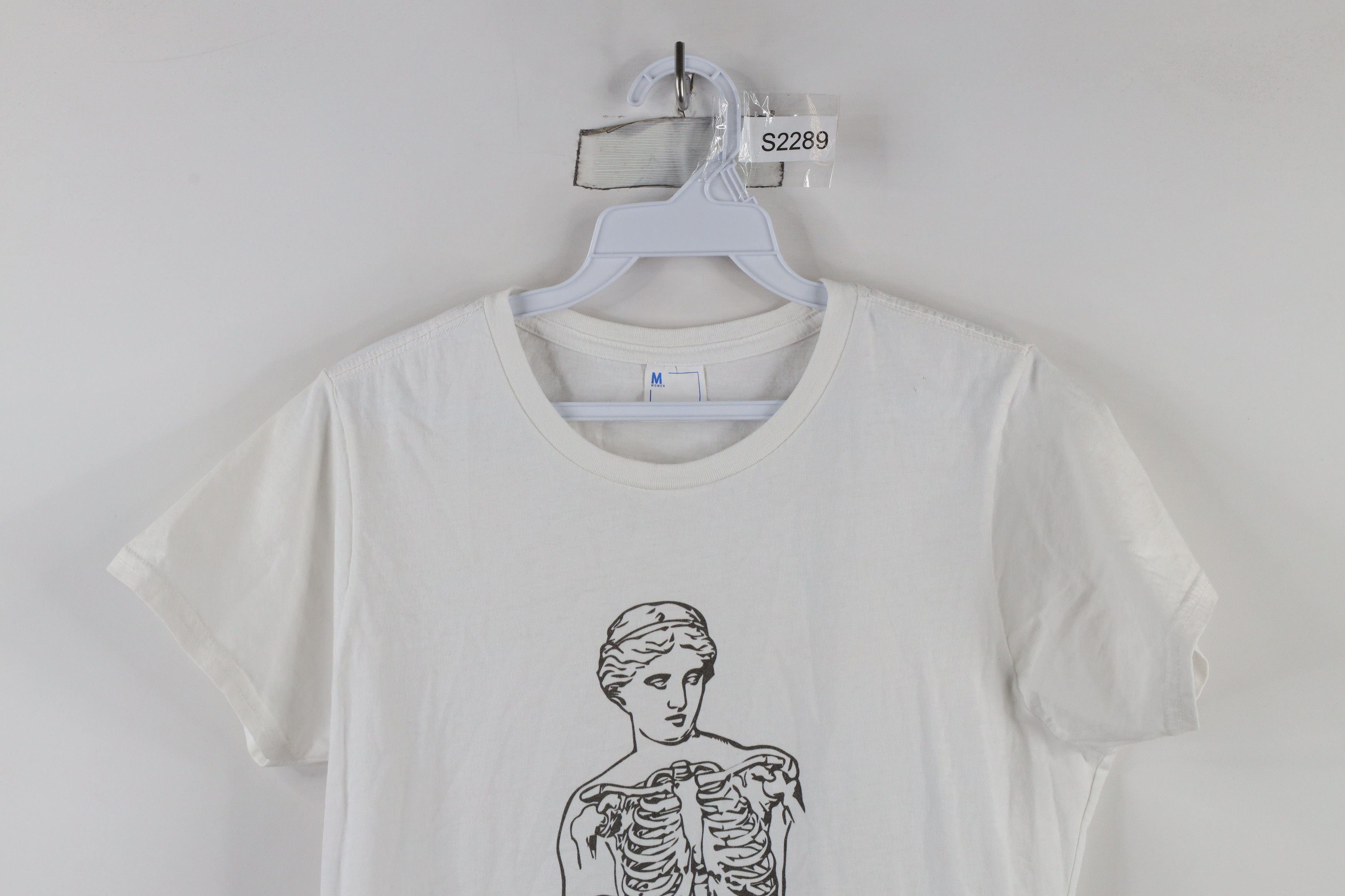 Vintage Vintage Streetwear De Milo Skeleton Short Sleeve T-Shirt Size M / US 6-8 / IT 42-44 - 2 Thumbnail