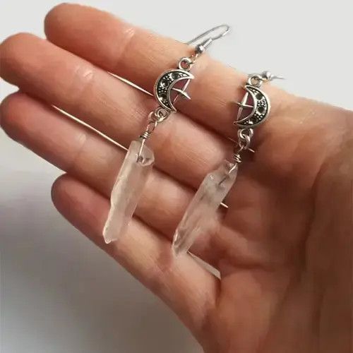 Other Boho Stones, Esoteric, Celestial Earrings Size ONE SIZE - 1 Thumbnail