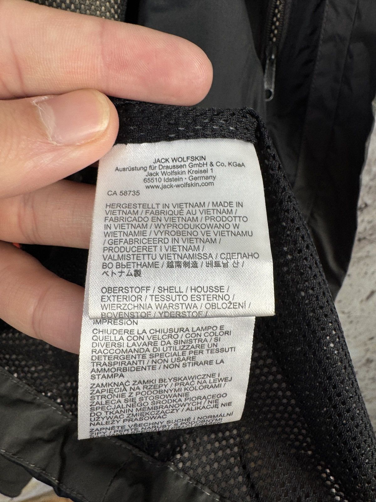 Jack Wolfskin Jack Wolfskin Windbreaker Jacket Texapore Air Outdoor Size M Size US M / EU 48-50 / 2 - 9 Thumbnail