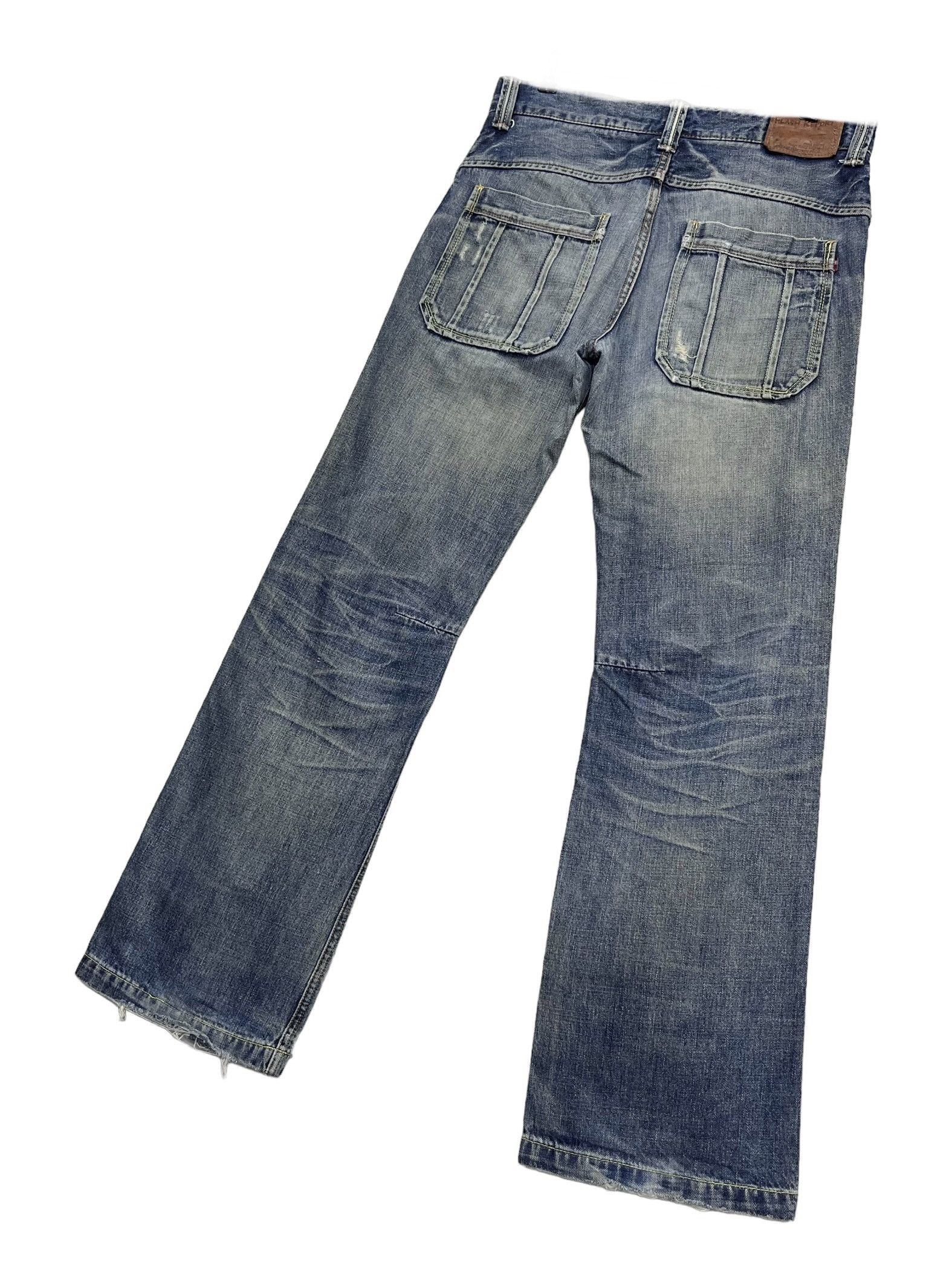 Report Collection 🔥FLASH REPORT Vintage Fatigues Denim Mudwash Bush Pants Size US 31 - 6 Thumbnail