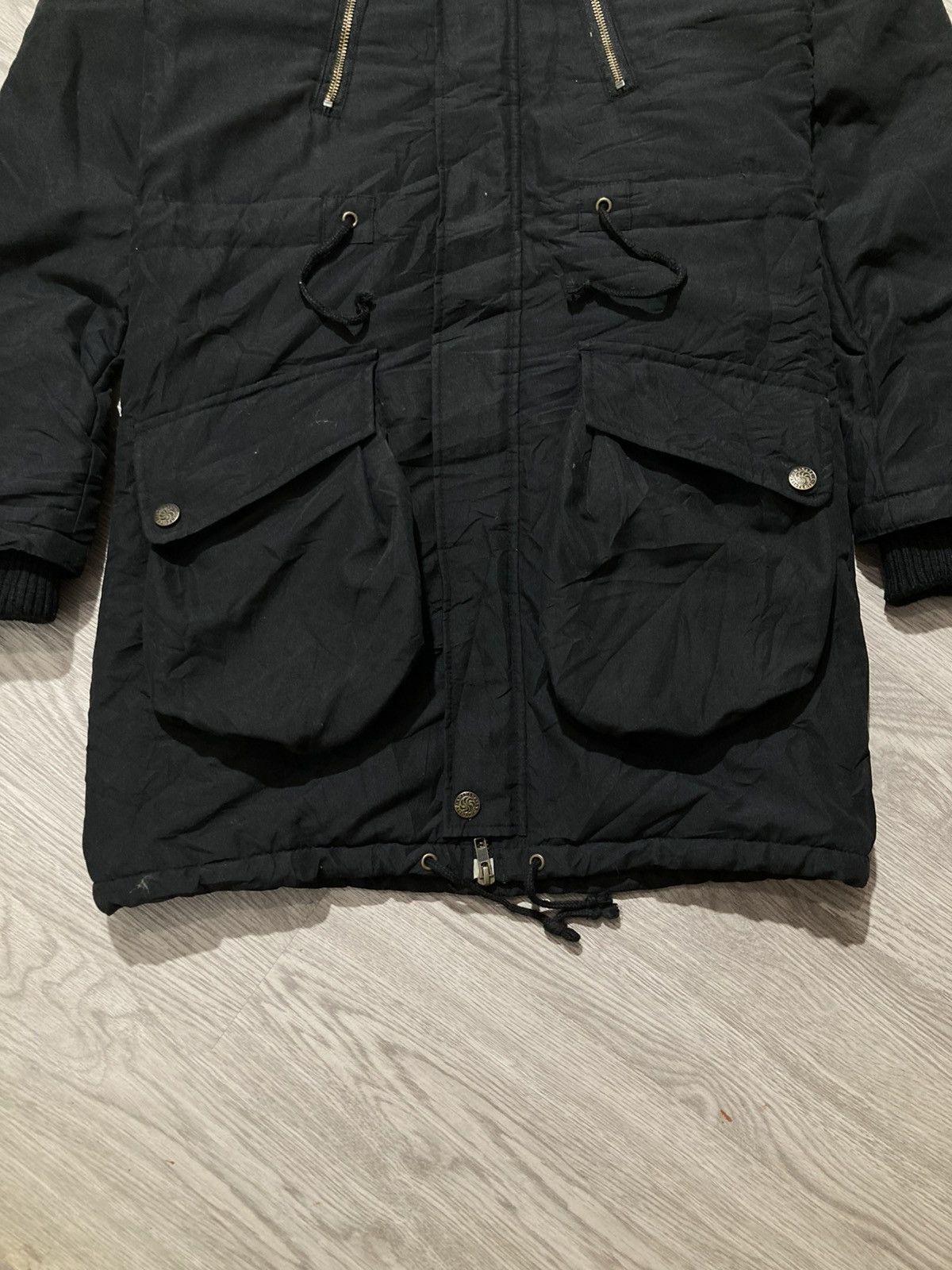 If Six Was Nine 2000s Banana Seven Down Fur Jacket Goa Apocalypse Style Size US S / EU 44-46 / 1 - 3 Thumbnail