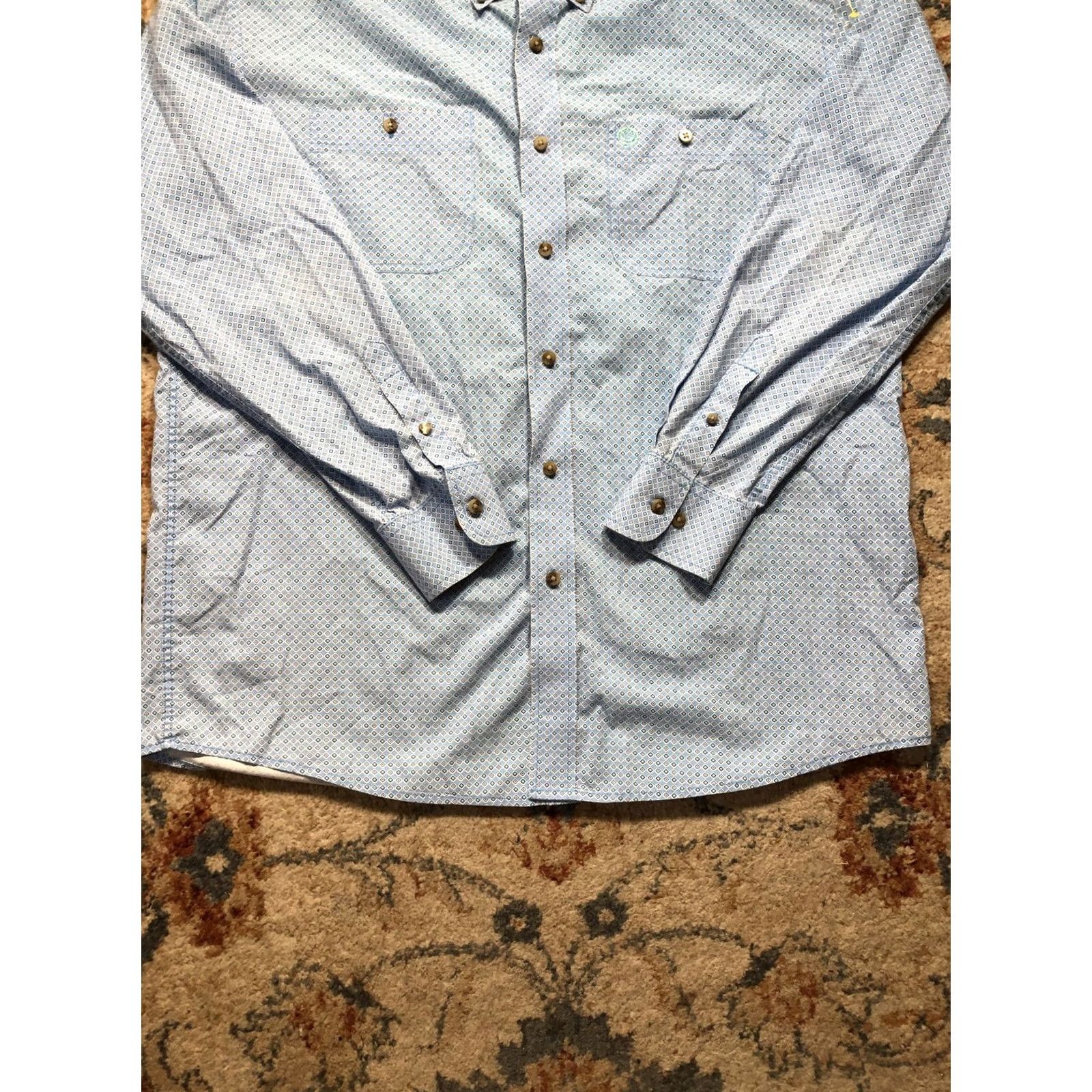 Wrangler VINTAGE Wrangler George Strait Shirt Mens Large Western Snap Front Long Sleeve MGSB445 Size US L / EU 52-54 / 3 - 5 Thumbnail