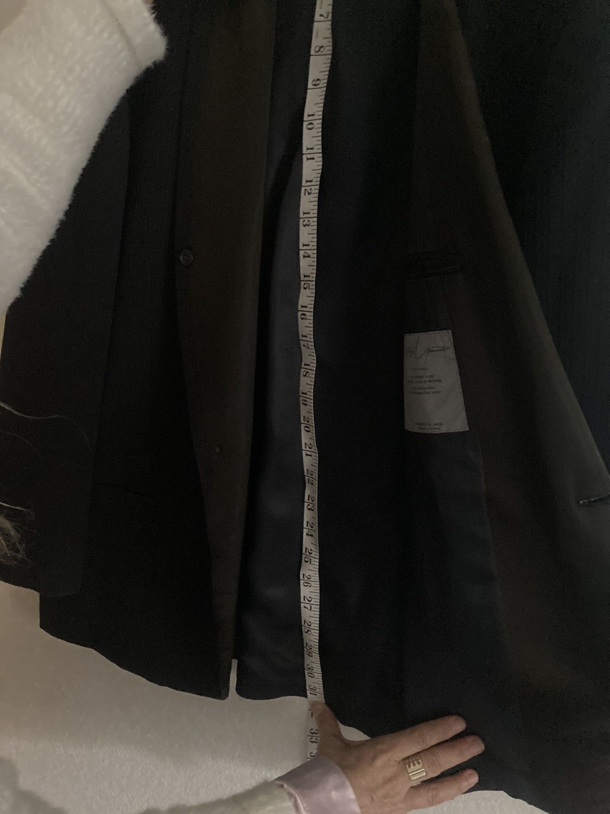 Yohji Yamamoto Yohji Yamamoto Pour Homme Blazer Size 52L - 6 Thumbnail