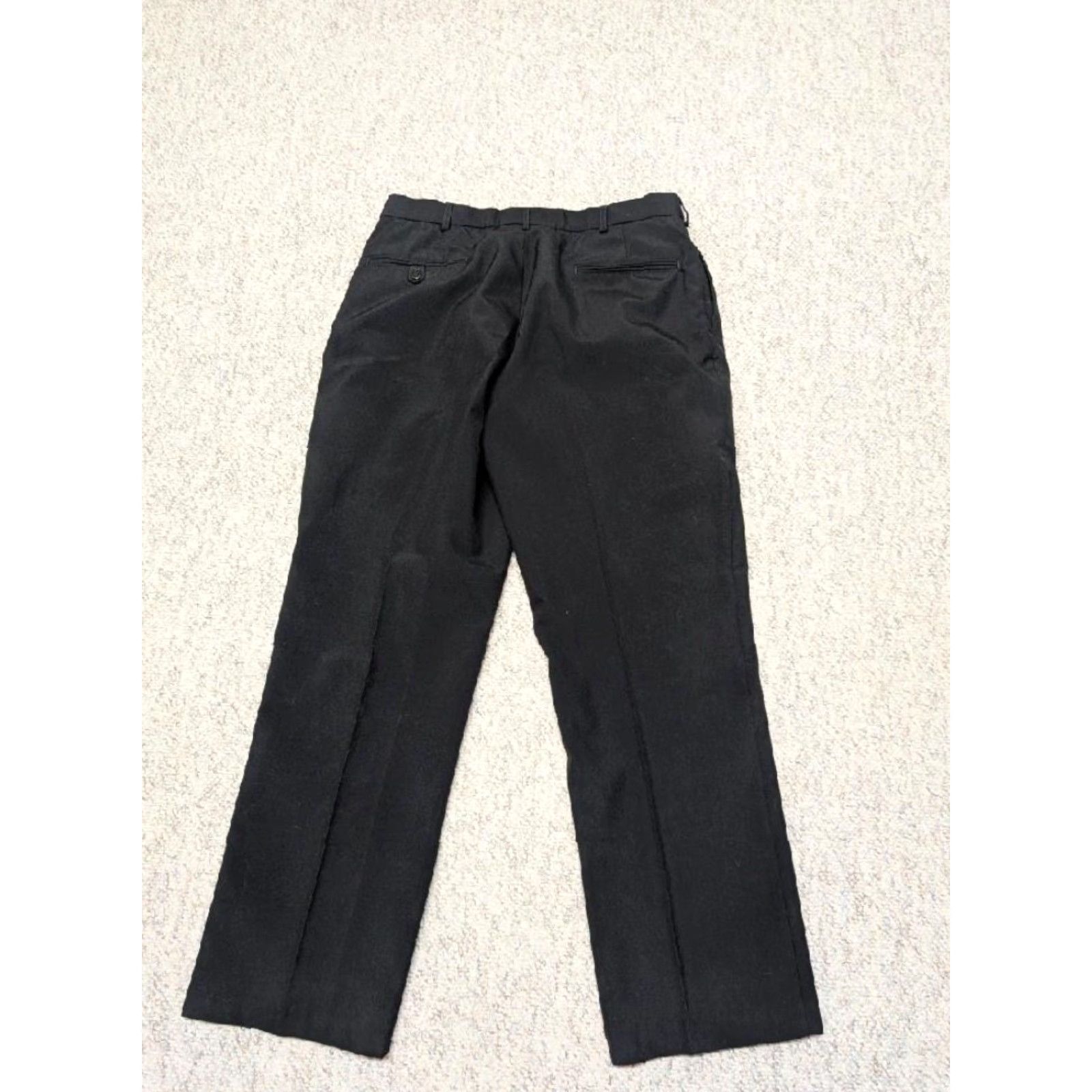Vintage VINTAGE USN Pants 34x30 Black Wool Blend NAVAL MILITARY TROUSERS Mens Pants Regular 34x30 Black Wool Blend Navy blue 90s Size US 34 / EU 50 - 6 Thumbnail