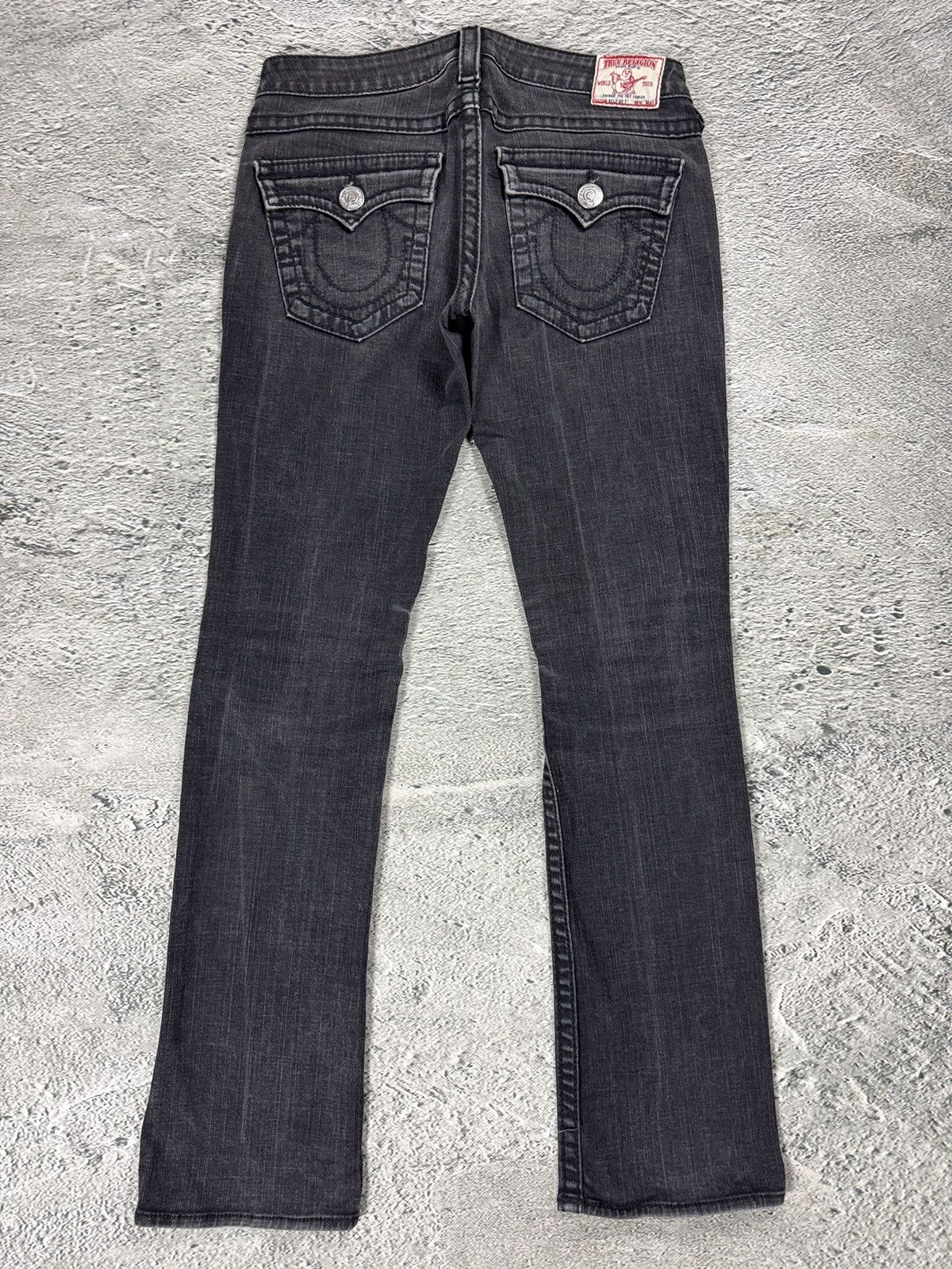 True Religion True Religion jeans vintage dark grey Billy flared Size 30" / US 8 / IT 44 - 1 Thumbnail