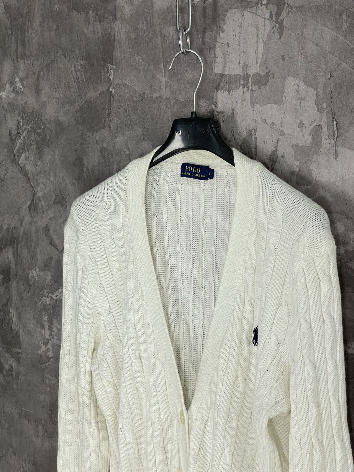 Polo Ralph Lauren × Vintage POLO RALPH LAUREN KNIT SWEATER CARDIGAN VINTAGE Y2K JUMPER Size L / US 10 / IT 46 - 7 Thumbnail