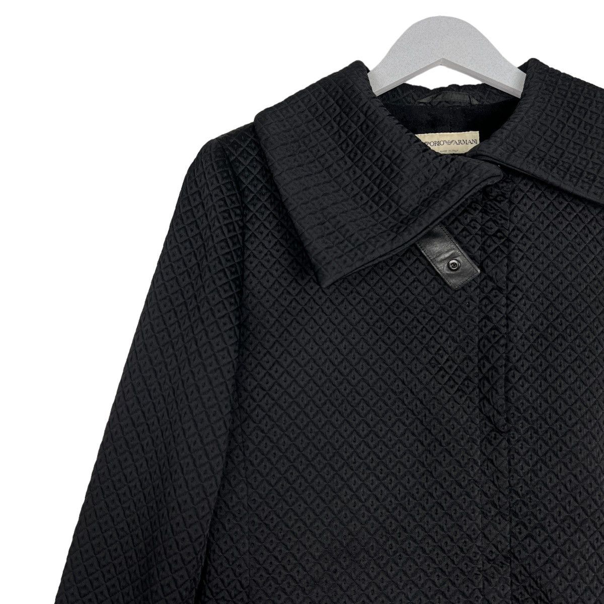Emporio Armani 🔥 EMPORIO ARMANI QUILTED JACKET MADE IN ITALY SIZE 38 WOVEN Size US M / EU 48-50 / 2 - 7 Thumbnail