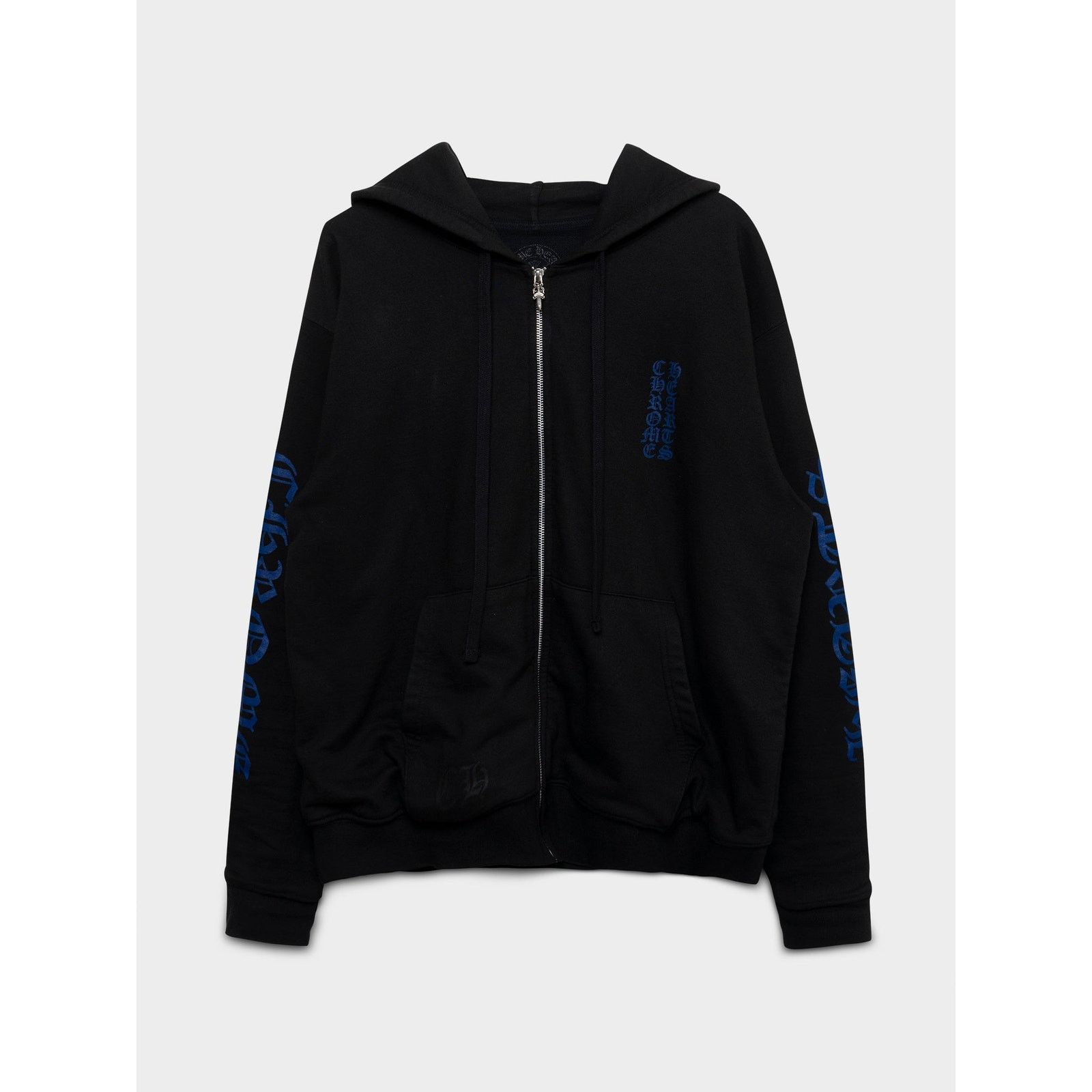 Chrome Hearts Blue Logo Zip-Up Hoodie Size US M / EU 48-50 / 2 - 1 Thumbnail