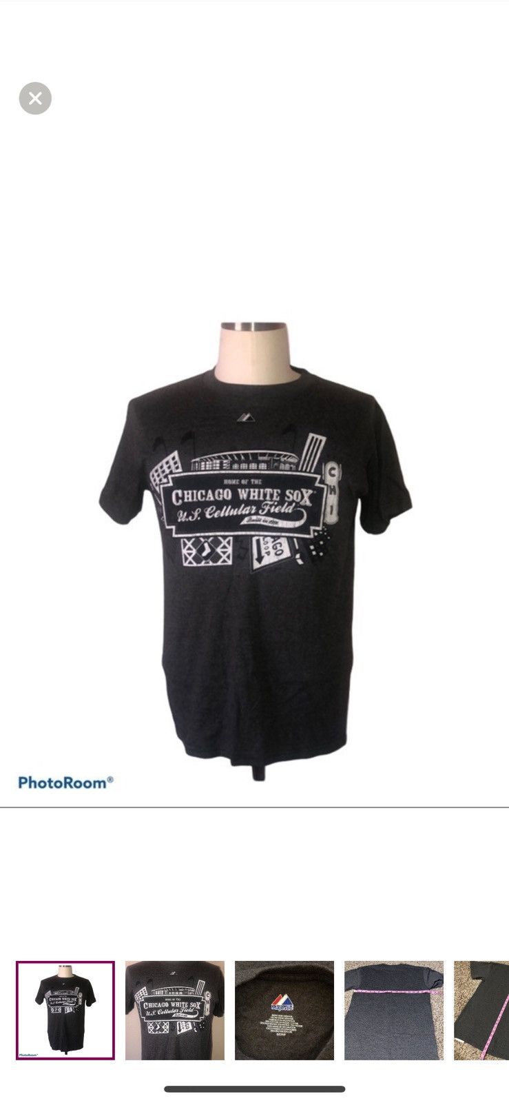 Majestic Majestic small Chicago white Sox baseball T shirt Size US S / EU 44-46 / 1 - 1 Thumbnail