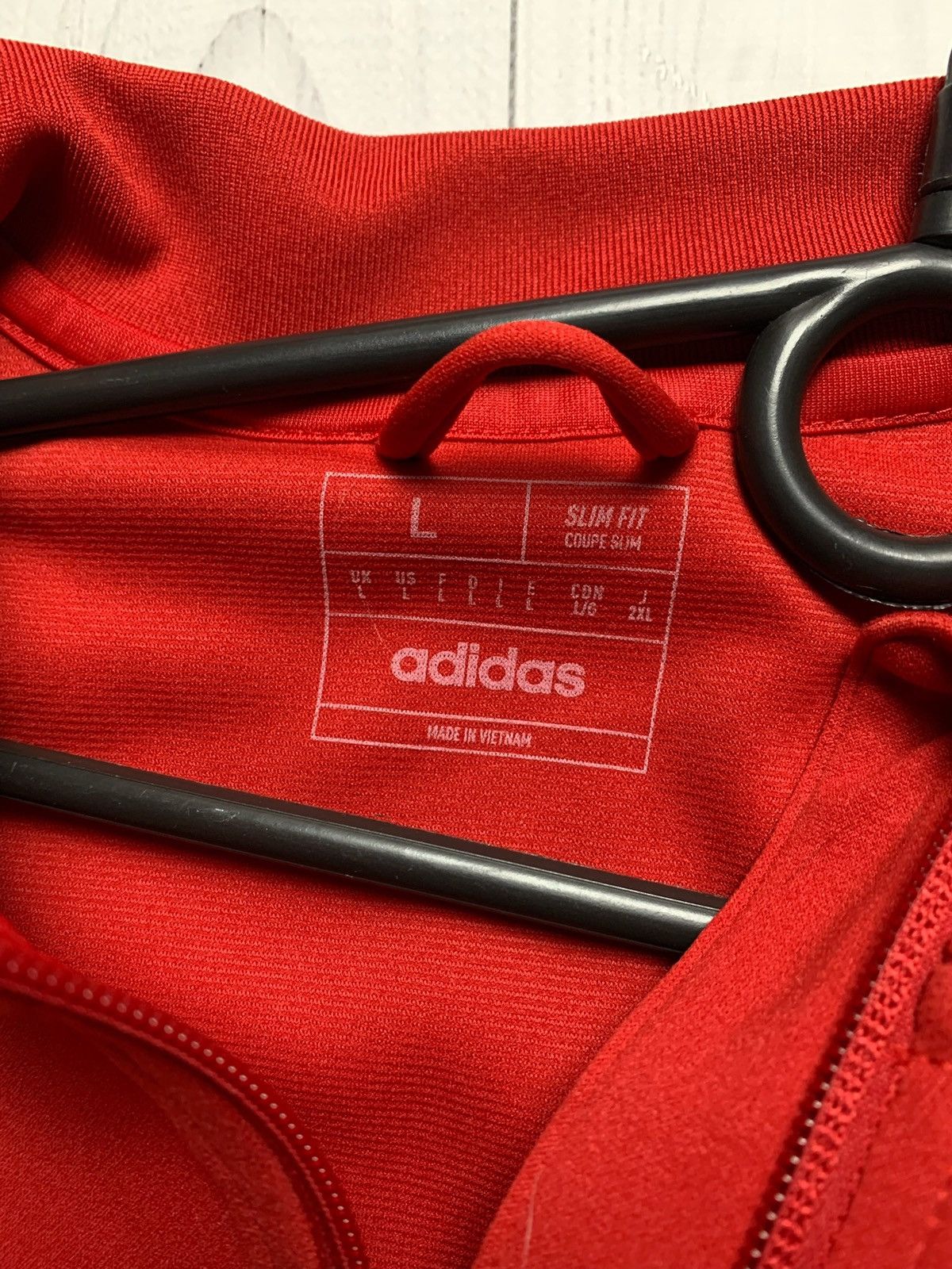 Adidas Adidas Wales soccer training jacket logo red size L Size US L / EU 52-54 / 3 - 3 Thumbnail