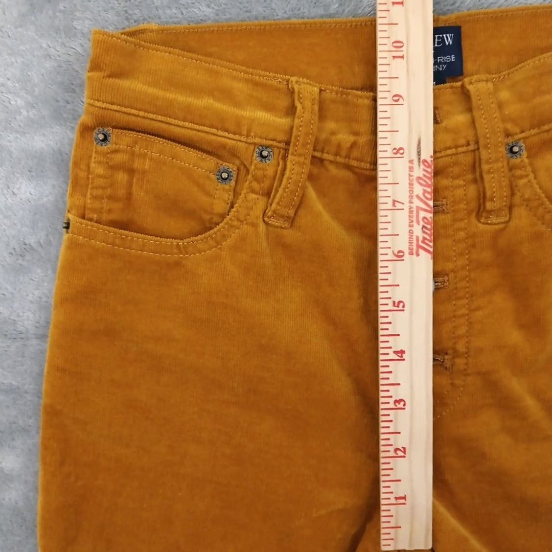 J.Crew J.Crew Pants Womens Skinny Corduroy High Rise Gold 24x28 Chino 24 Regular Women Boys Womens Size 42" / US 20 - 3 Thumbnail
