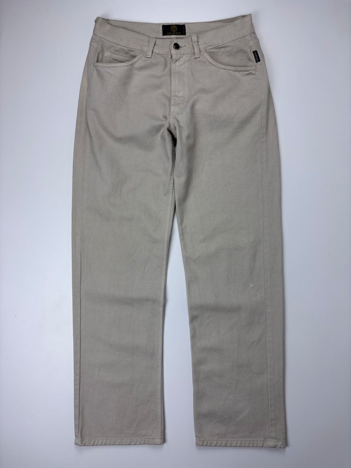 Versace Vintage Versace Istante Jeans White Mens Size 34x32 Size US 34 / EU 50 - 1 Thumbnail