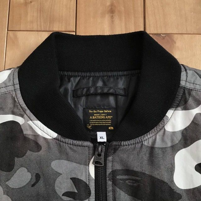 Bape 💫Glow in the dark💫 BAPE MA-1 Bomber Jacket city camo APE Size US XL / EU 56 / 4 - 5 Thumbnail