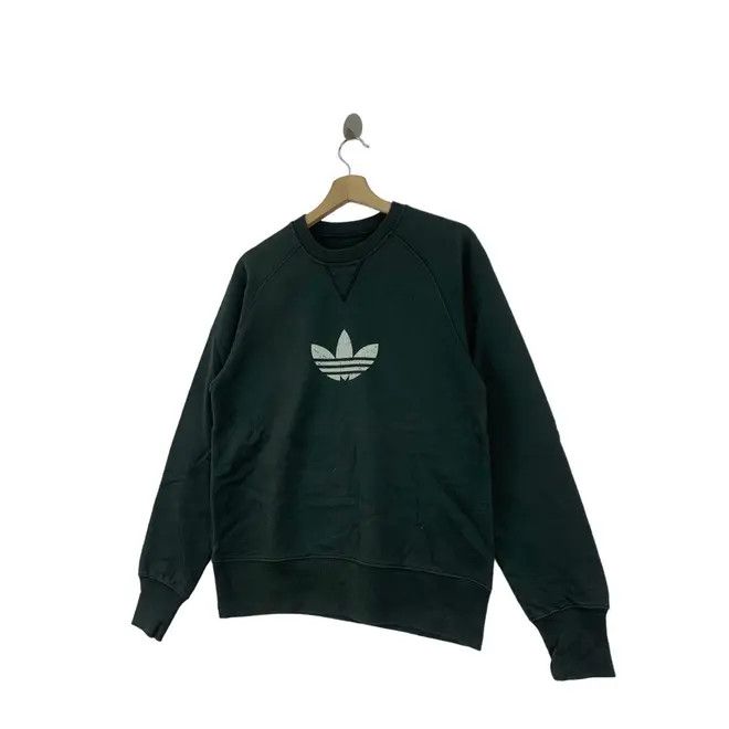 Adidas Vintage ADIDAS ORIGINALS TREFOIL Center Logo Sweatshirt Size M / US 6-8 / IT 42-44 - 3 Thumbnail