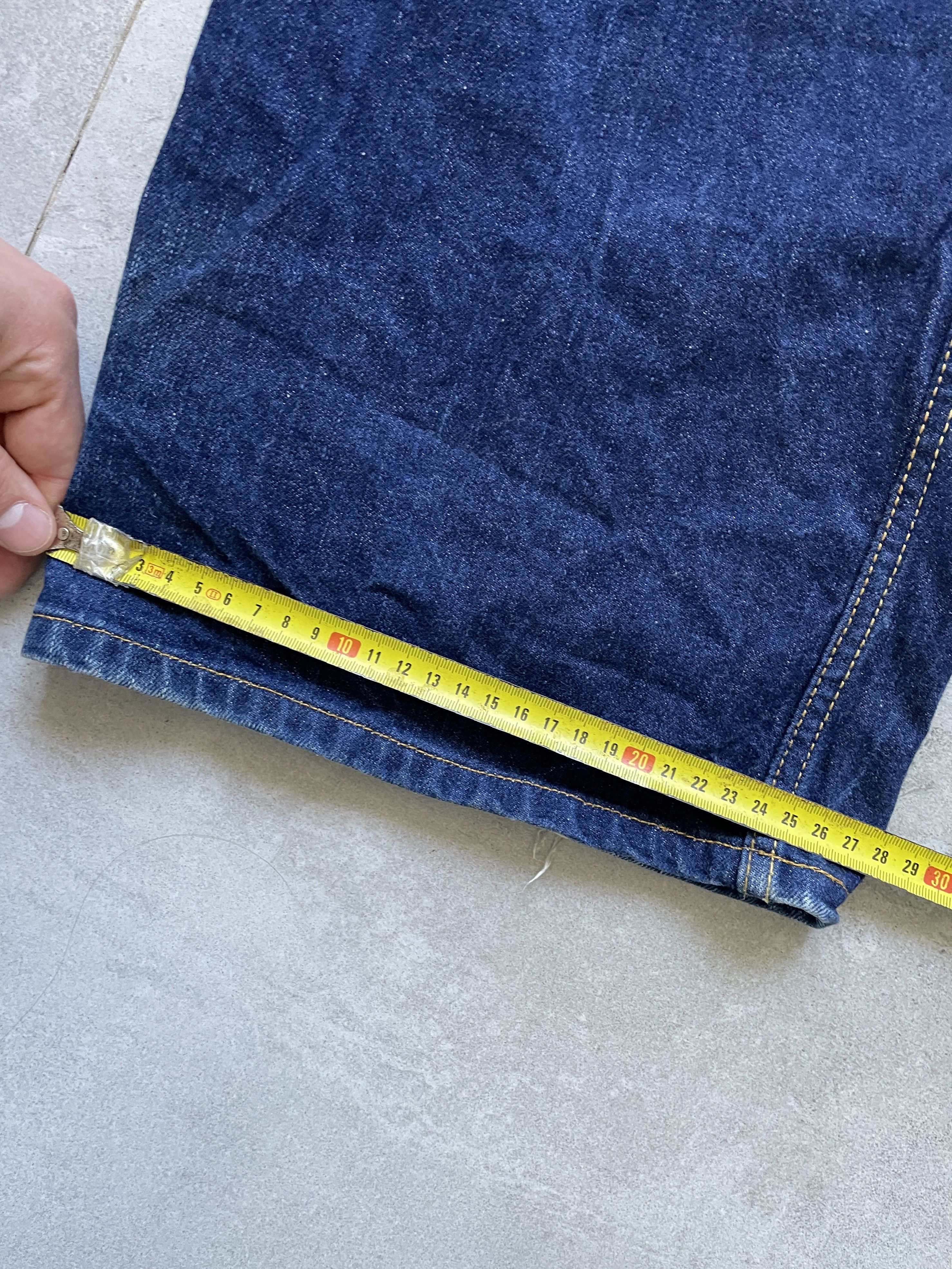 Southpole Y2K PLAYERZ 69 BAGGY NAVY DENIM JEANS Size US 36 / EU 52 - 10 Thumbnail