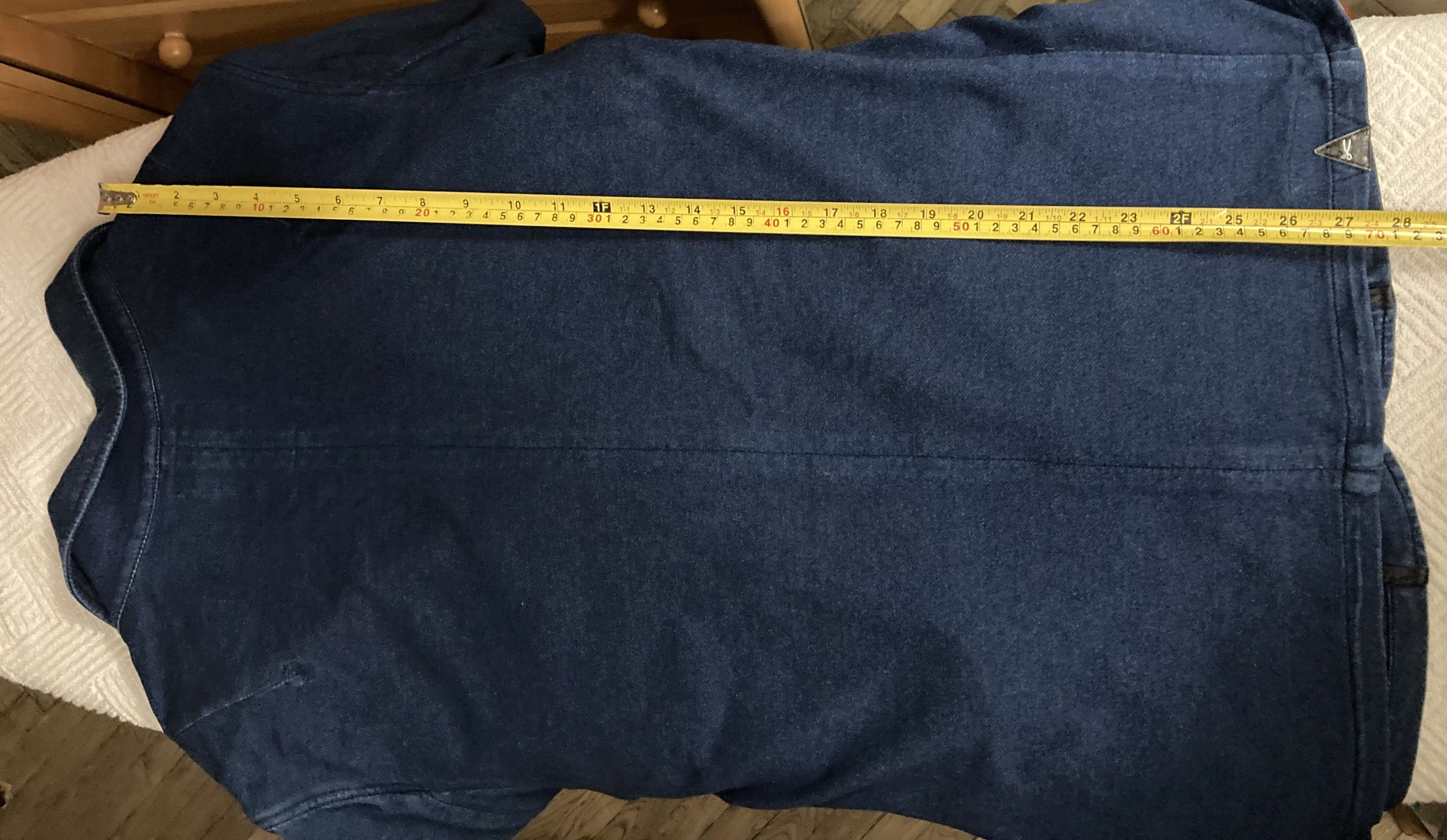 DENHAM × Japanese Brand Japan Used Type Denham Denim Tailored Jacket Stretch Indigo Size US M / EU 48-50 / 2 - 8 Thumbnail