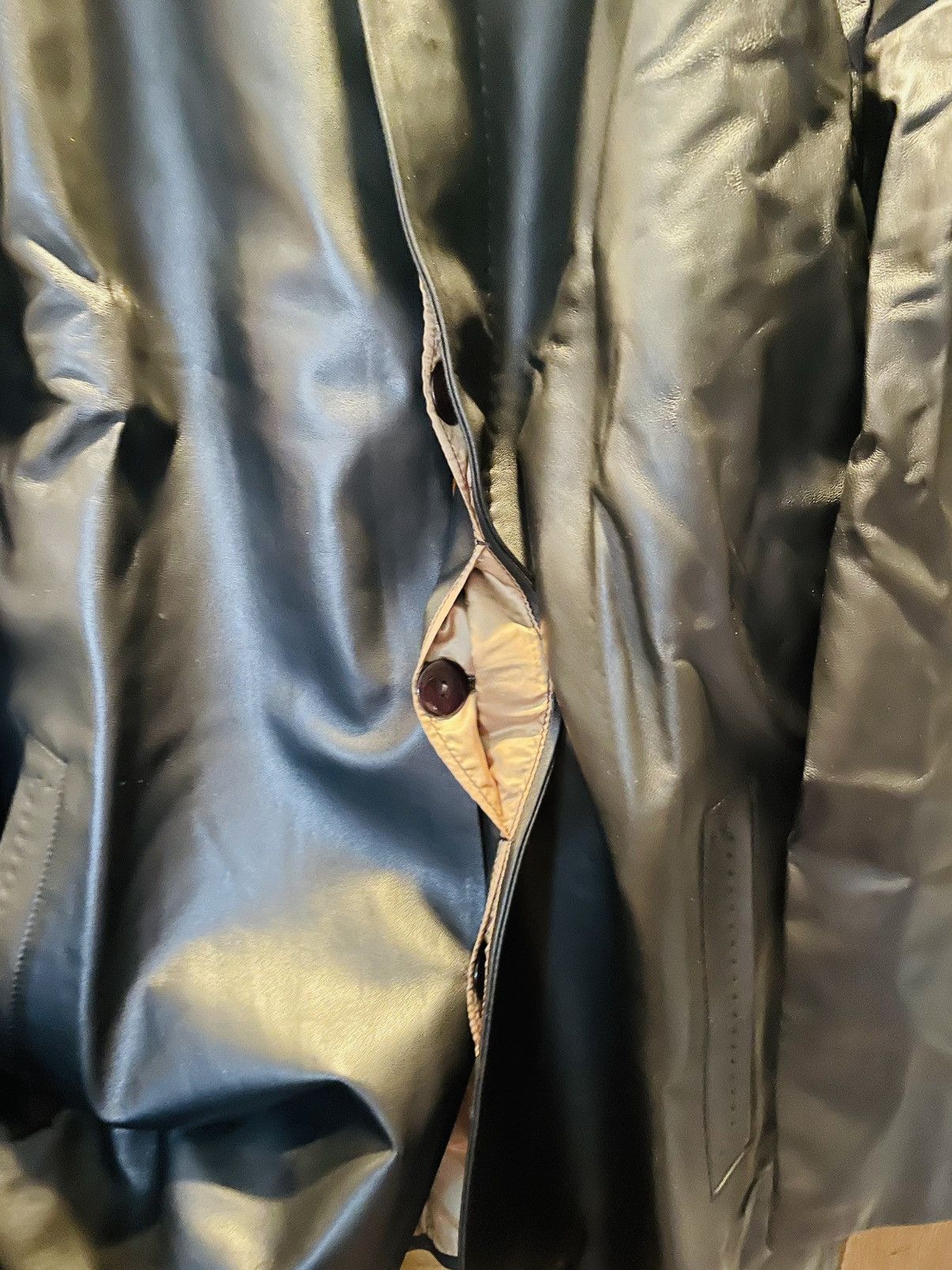 Kiton Sheepskin Leather Jacket Size US L / EU 52-54 / 3 - 3 Thumbnail