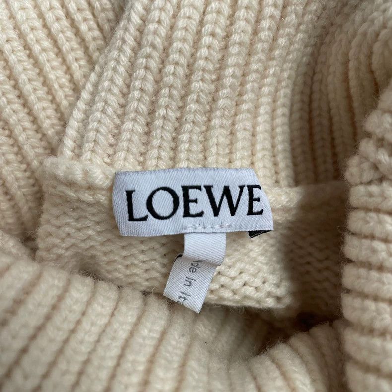 Loewe LOEWE Knitted high collar long sleeve sweater Size S / US 4 / IT 40 - 5 Thumbnail