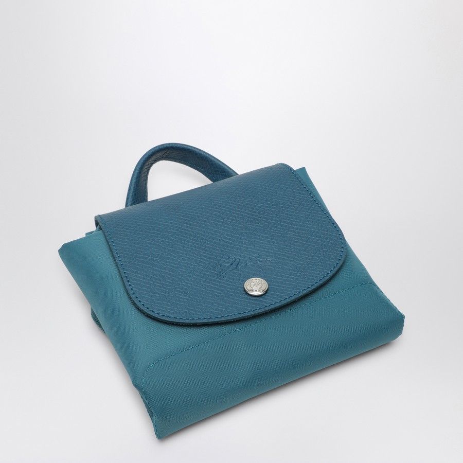 Longchamp o1d2blof0824 Size: OS / M Le Pliage Backpack in Ink Blue Size ONE SIZE - 3 Thumbnail