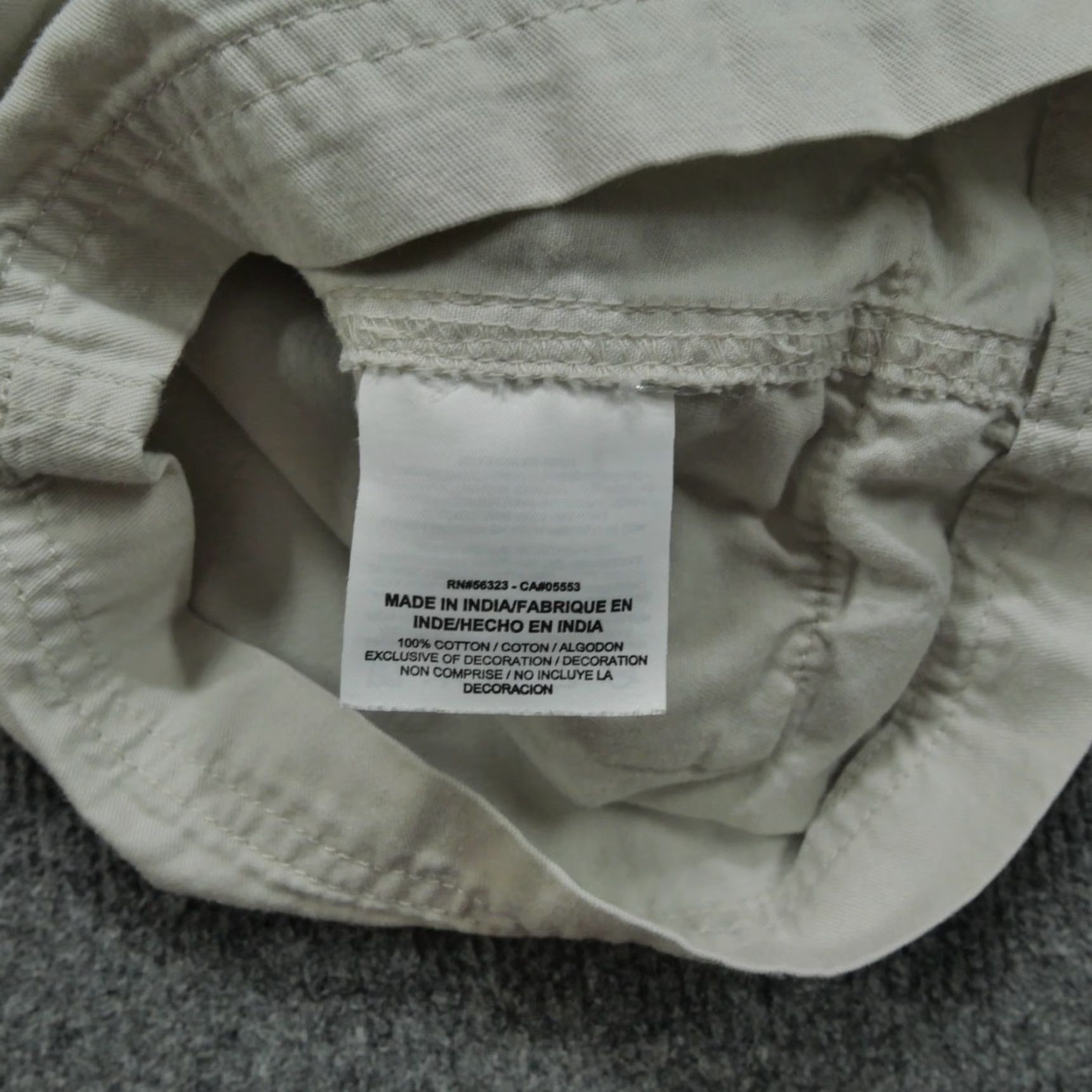 Nike VINTAGE Nike Cargo Shorts Mens 30 Beige Tan Cotton Casual Athletic Dept Shorts Mens 30 Beige Cargo Pocket Relaxed 11in Inseam Summer Men Size US 34 / EU 50 - 6 Thumbnail