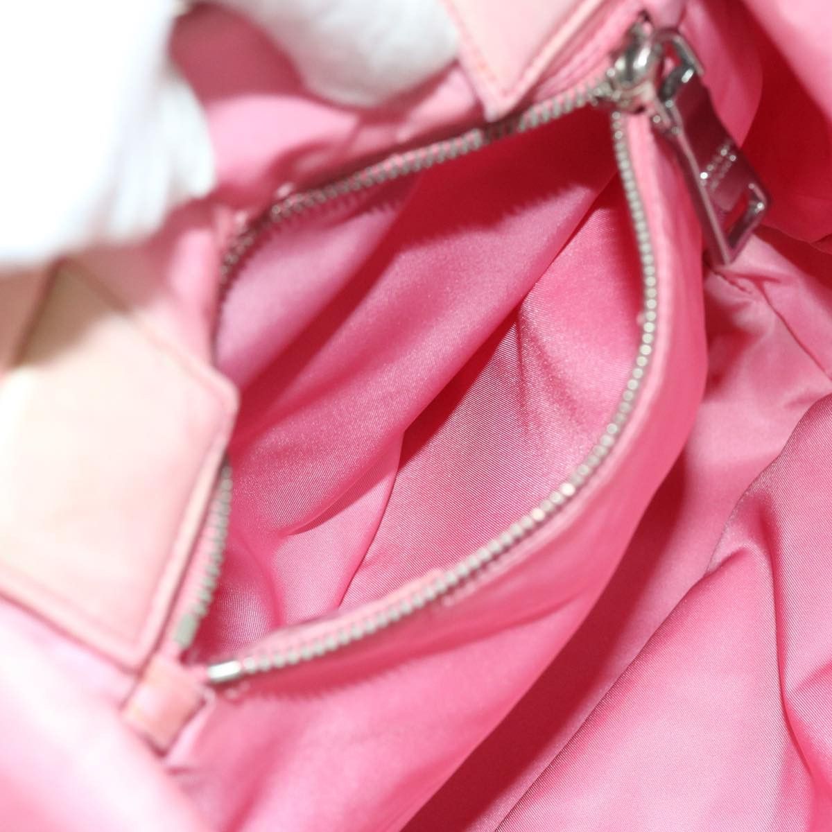 Prada PRADA Hand Bag Nylon Pink Size ONE SIZE - 12 Thumbnail