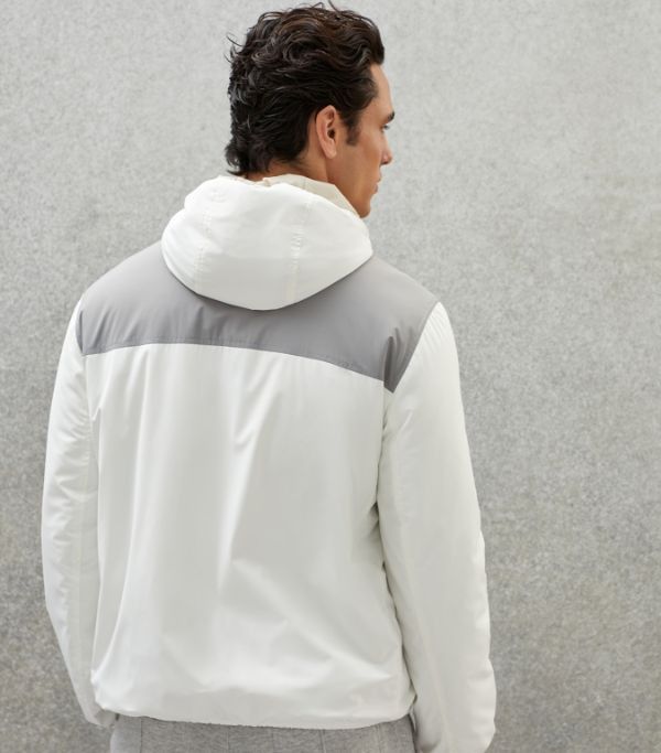 Brunello Cucinelli Jacket in Open White Size US XS / EU 42 / 0 - 3 Thumbnail