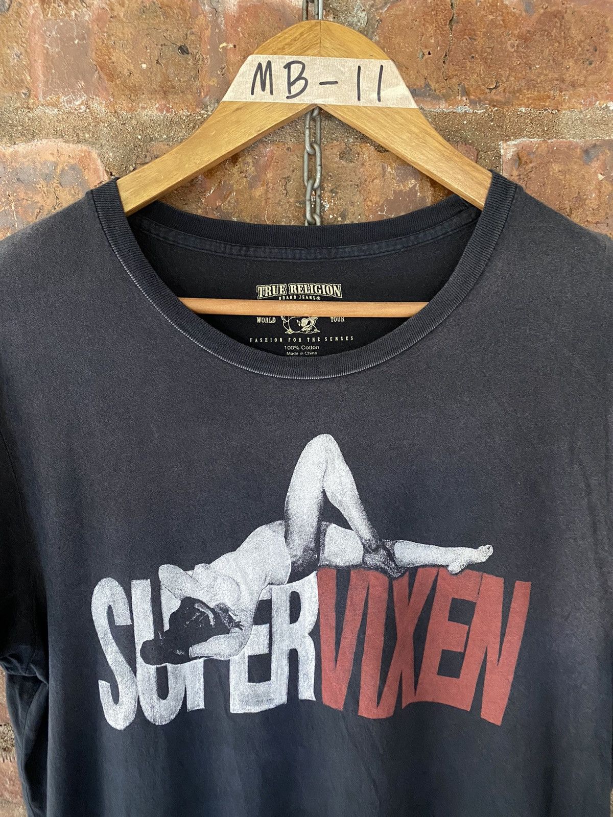 Supreme × True Religion 2000s Sex Pinup supervigen tee hysteric Size US L / EU 52-54 / 3 - 3 Thumbnail