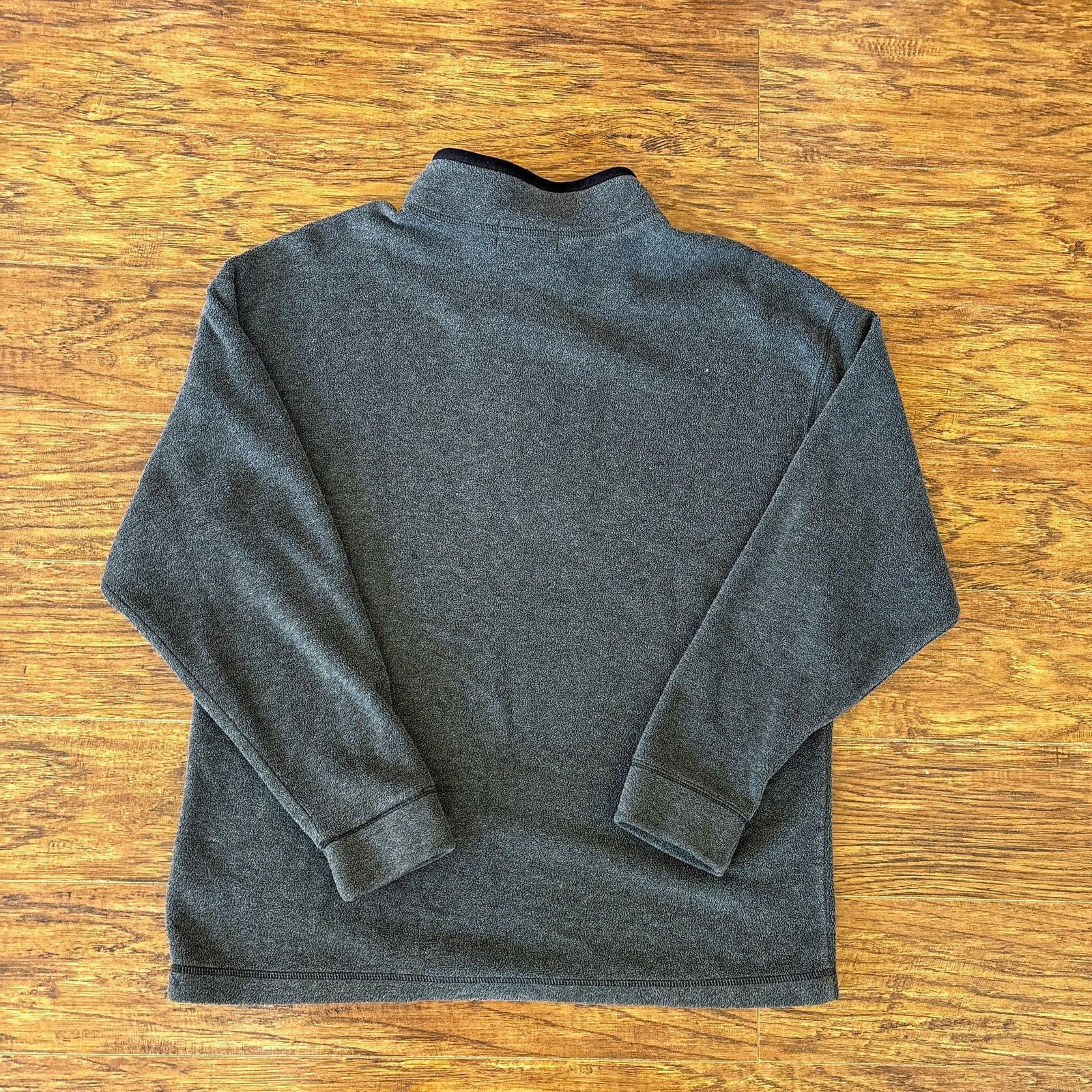 Eddie Bauer Vtg Eddie Bauer Outfitters 1920 Gray Zip Fleece Sweatshirt Size US S / EU 44-46 / 1 - 3 Thumbnail