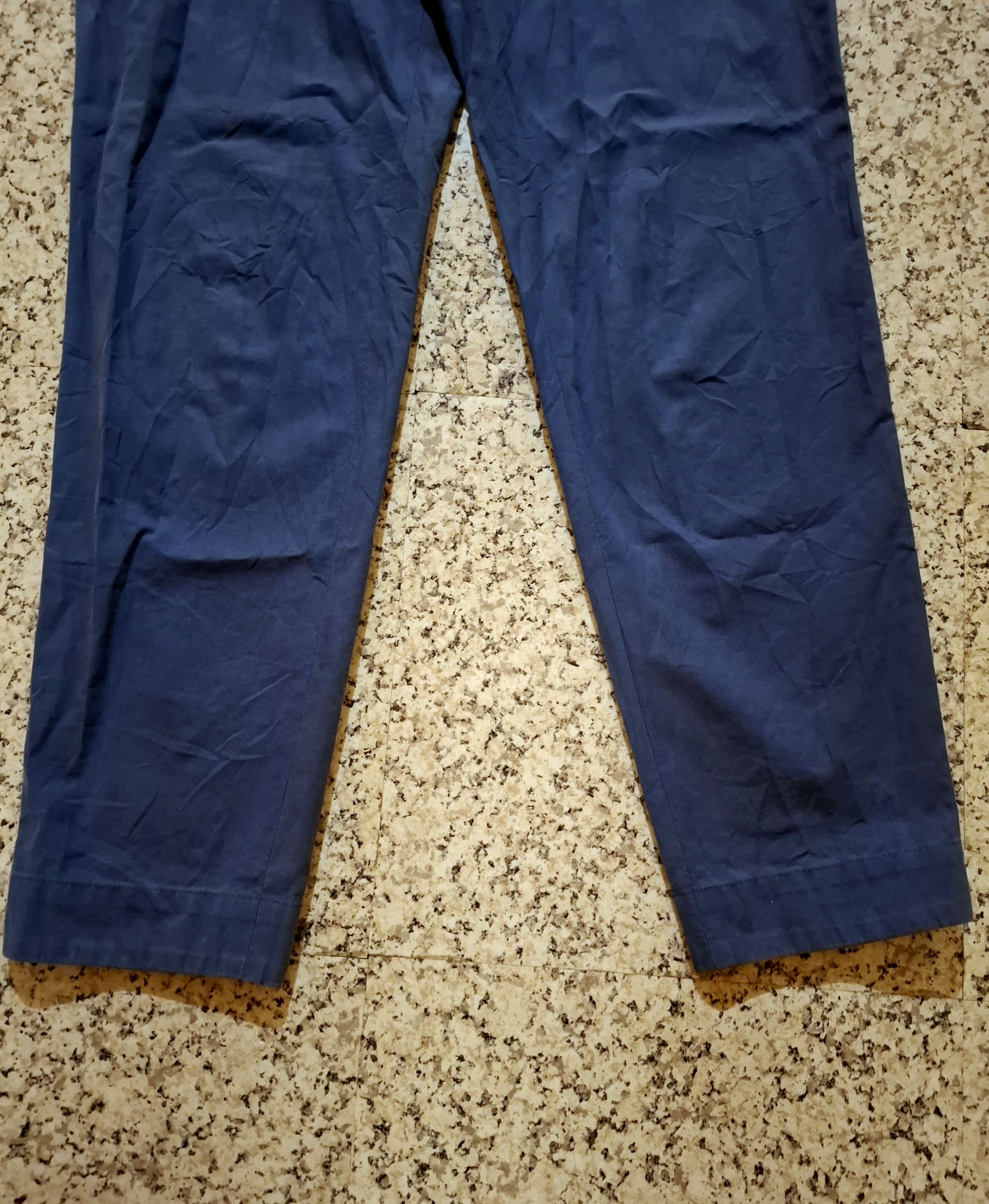 A.P.C. VINTAGE A.P.C. Blue Adjustable Button Cuff Tapered Chinos Size 28" / US 6 / IT 42 - 3 Thumbnail