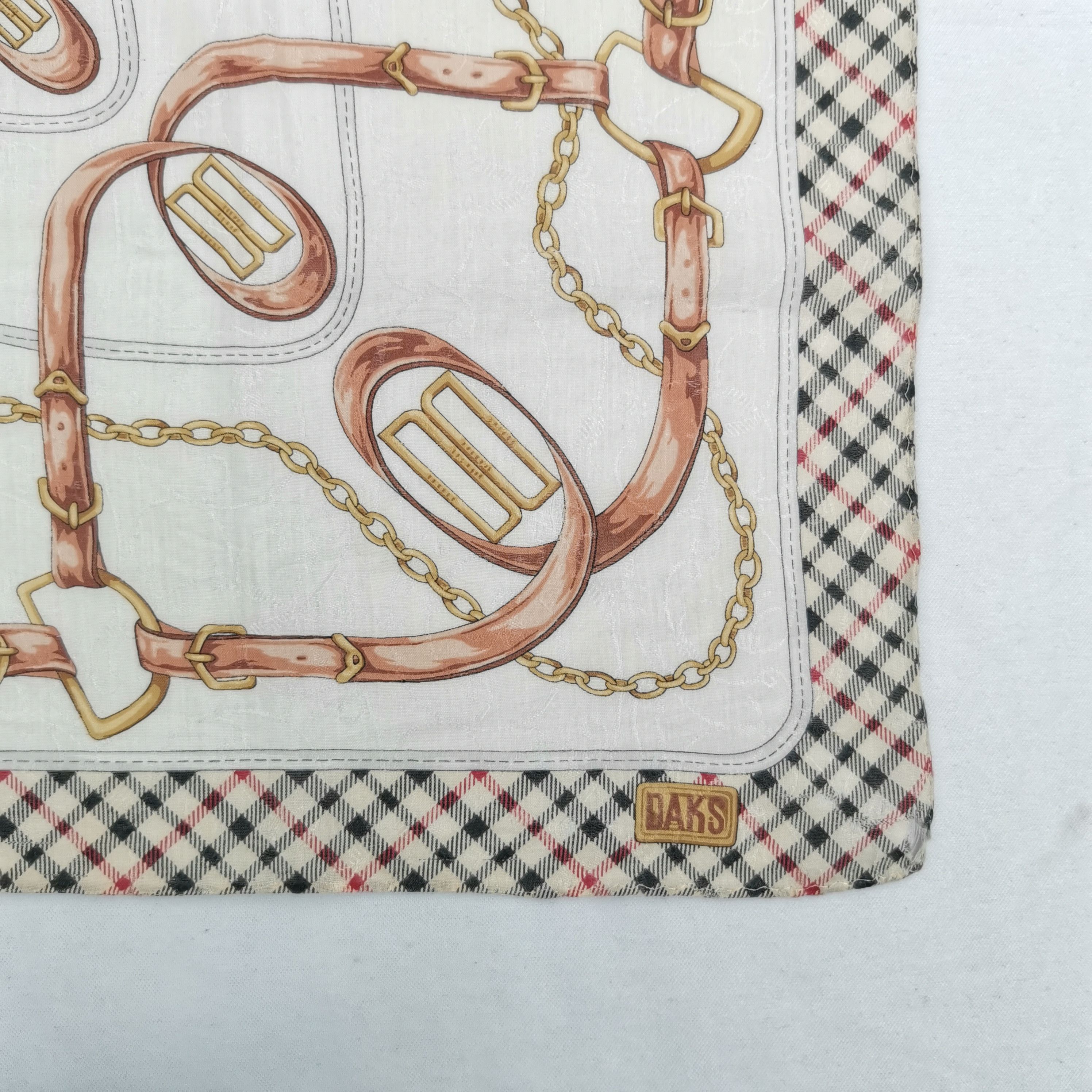 DAKS Vintage DAKS London Handkerchief Neckerchief Bandana Size ONE SIZE - 3 Thumbnail