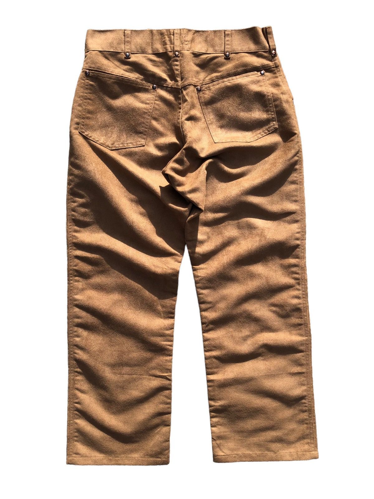 Monitaly Monitaly suede pants Size US 31 - 2 Thumbnail