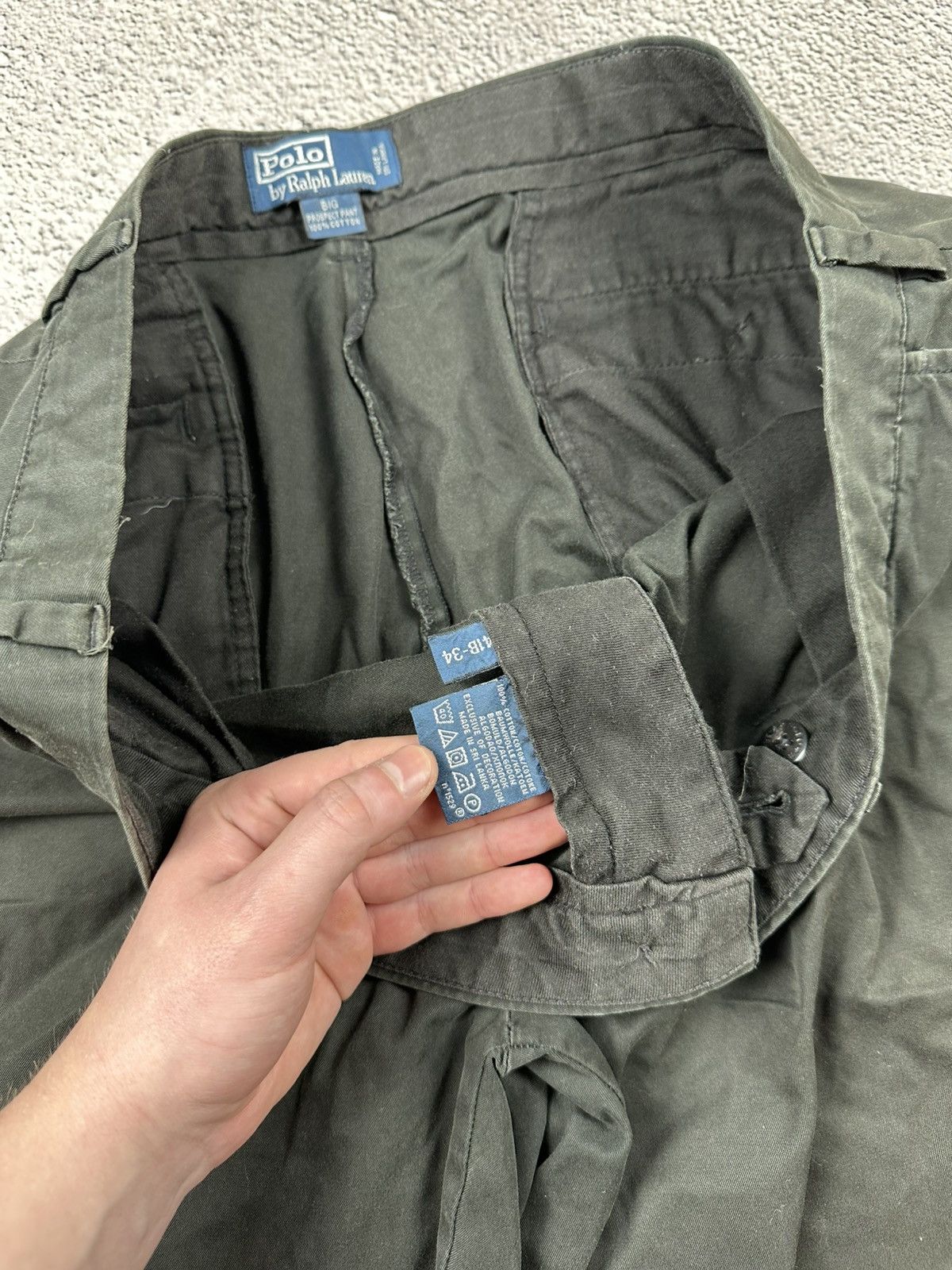 Polo Ralph Lauren Vintage Polo by Ralph Lauren Brown Faded Chinos Pants Size US 42 / EU 58 - 10 Thumbnail