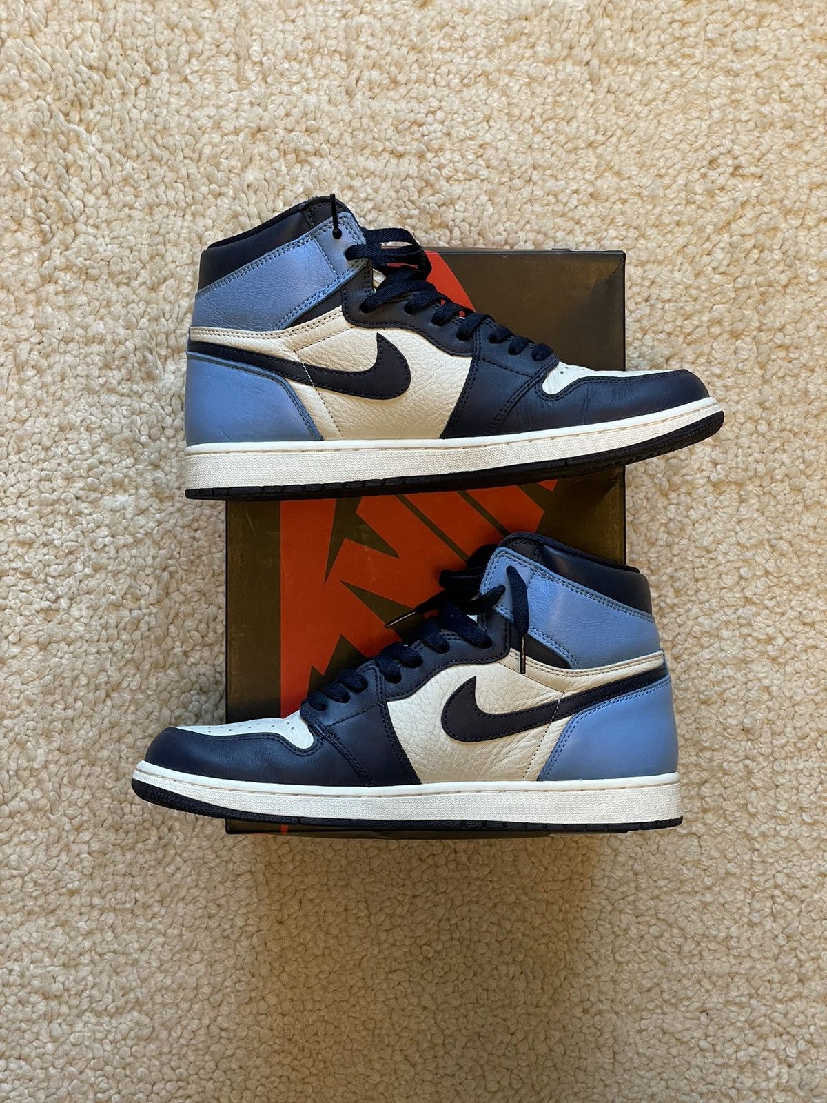 Jordan Brand Air Jordan 1 Obsidian Size US 11.5 / EU 44-45 - 2 Thumbnail