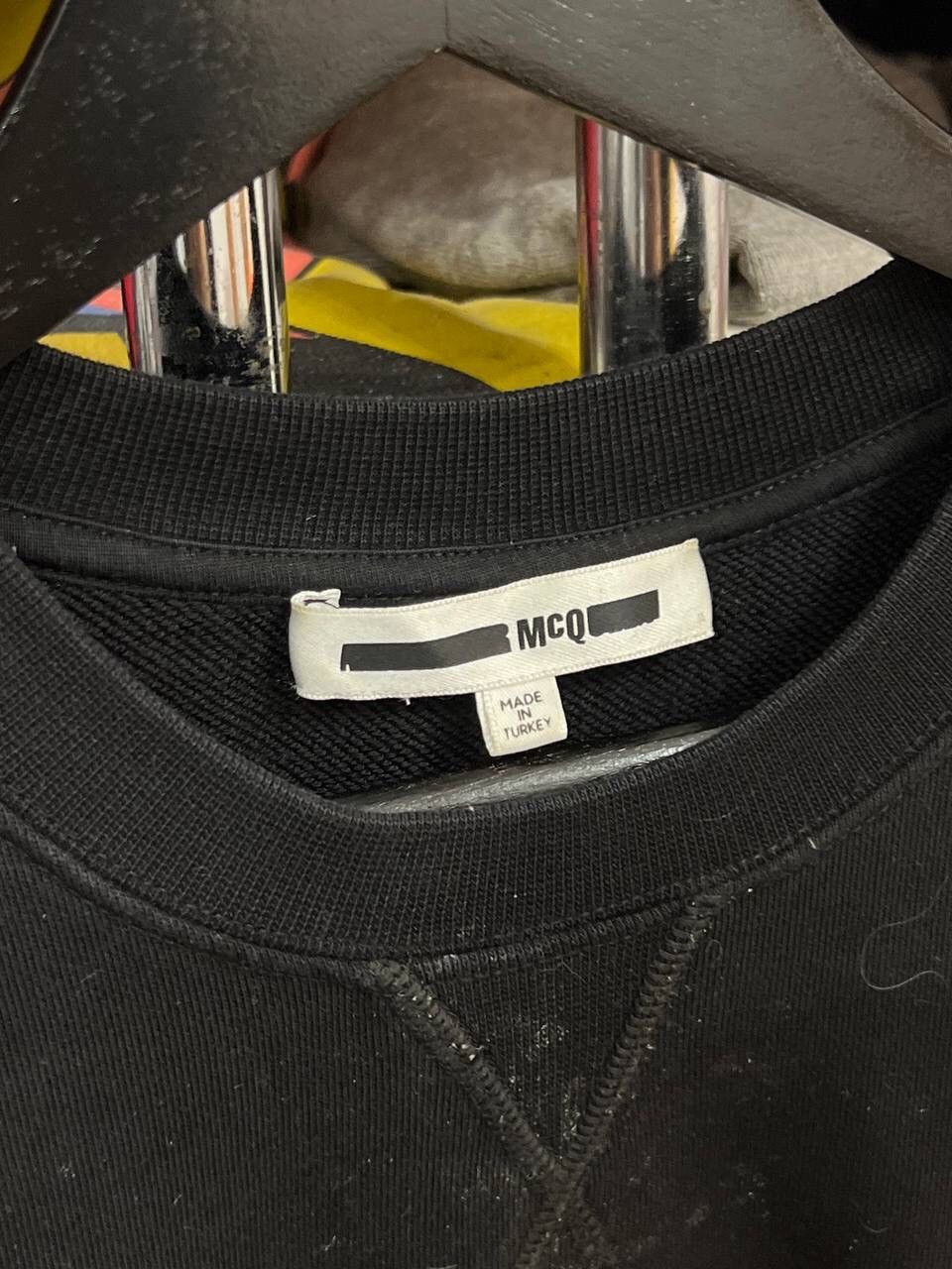 Alexander McQueen Alexander McQueen MCQ Logo Avant Garde Crewneck Luxury Size US M / EU 48-50 / 2 - 8 Thumbnail