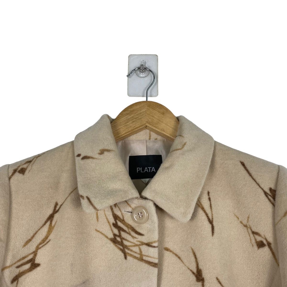 Japanese Brand Japanase Designer Plata Designer Coat Size S Size US S / EU 44-46 / 1 - 6 Thumbnail