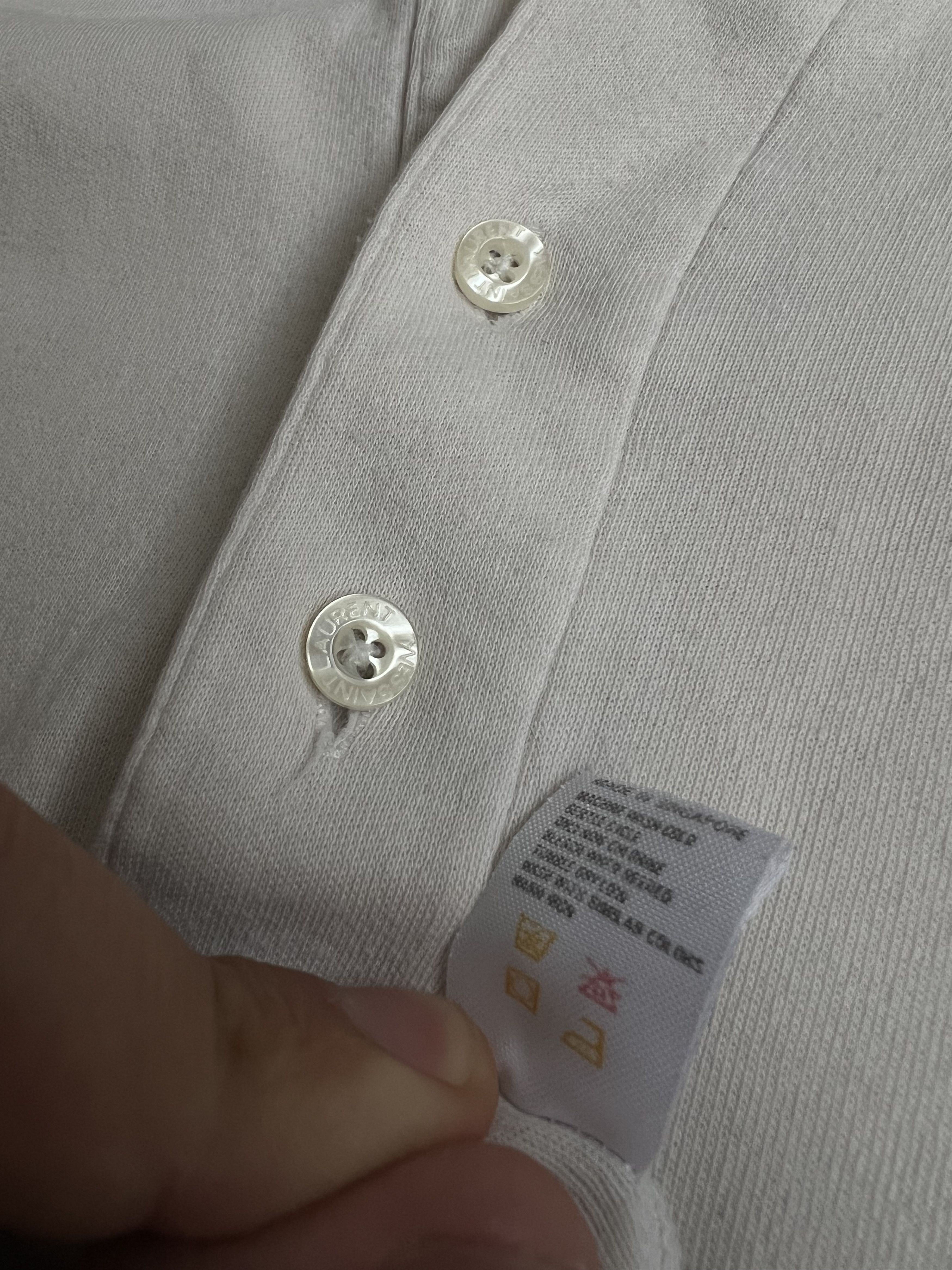 Yves Saint Laurent YSL Yves Saint Laurent polo shirt Luxury Old Money Size US L / EU 52-54 / 3 - 5 Thumbnail
