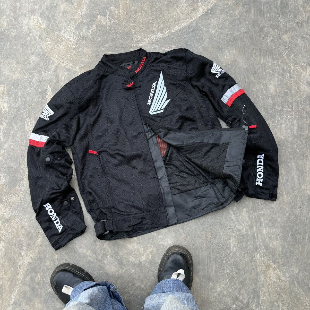 Honda Crazy Fully Paded Honda Racing Jacket Size US L / EU 52-54 / 3 - 8 Thumbnail