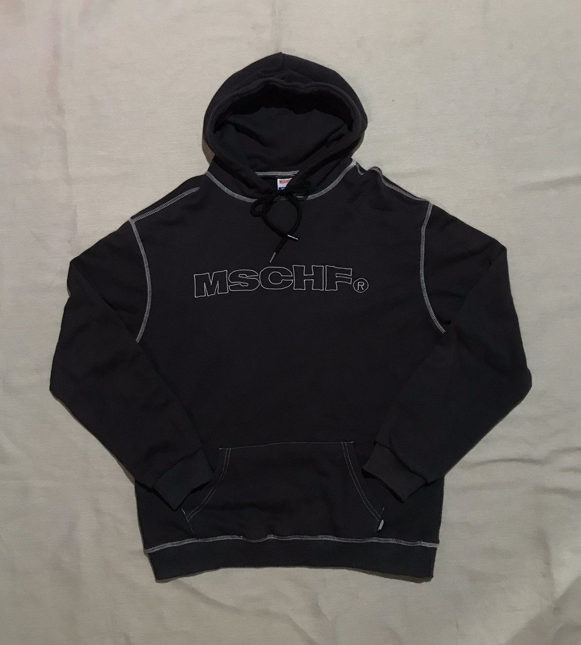 MSCHF × Streetwear MSCHF Stitch Signal Hoodie | Grailed