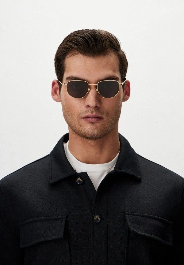 Bottega Veneta NEW Bottega Veneta BV1301S 001 Panthos Unisex Sunglasses Size ONE SIZE - 3 Thumbnail