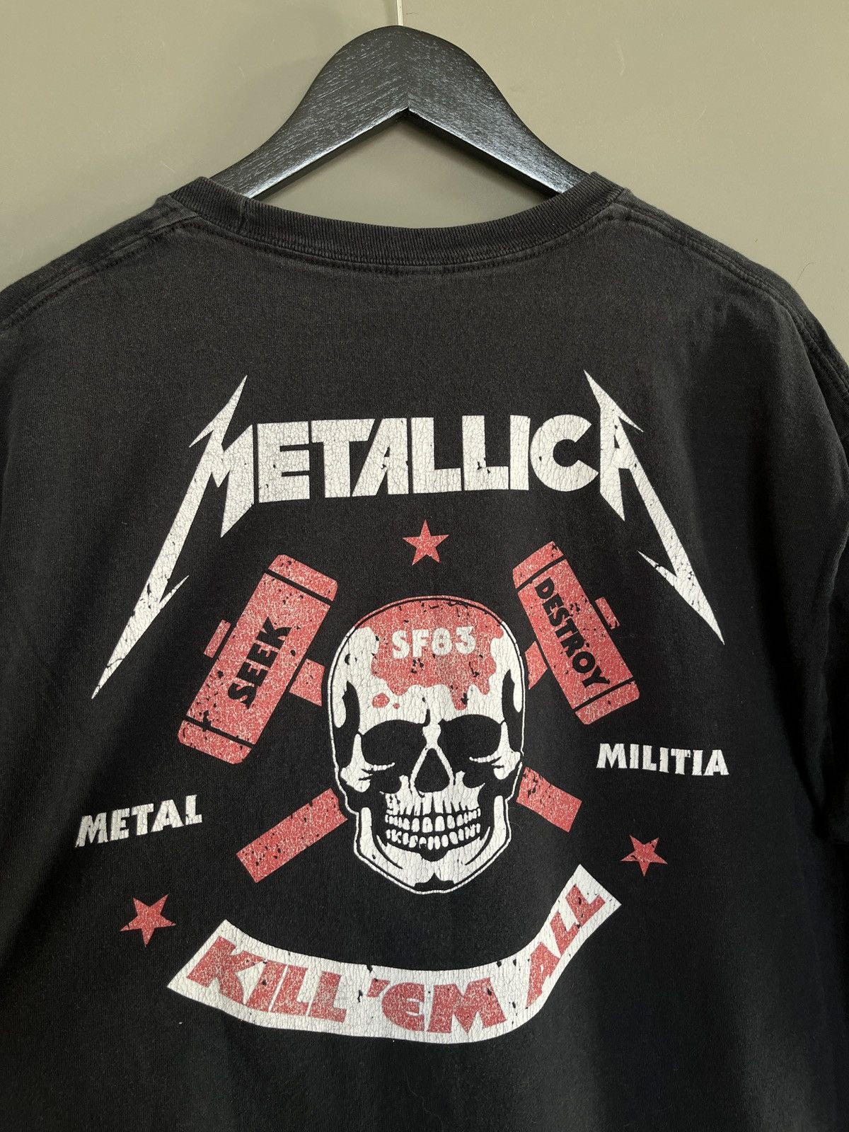 Metallica Metallica Kill Em All Vintage Long Seeve Size US XL / EU 56 / 4 - 6 Thumbnail