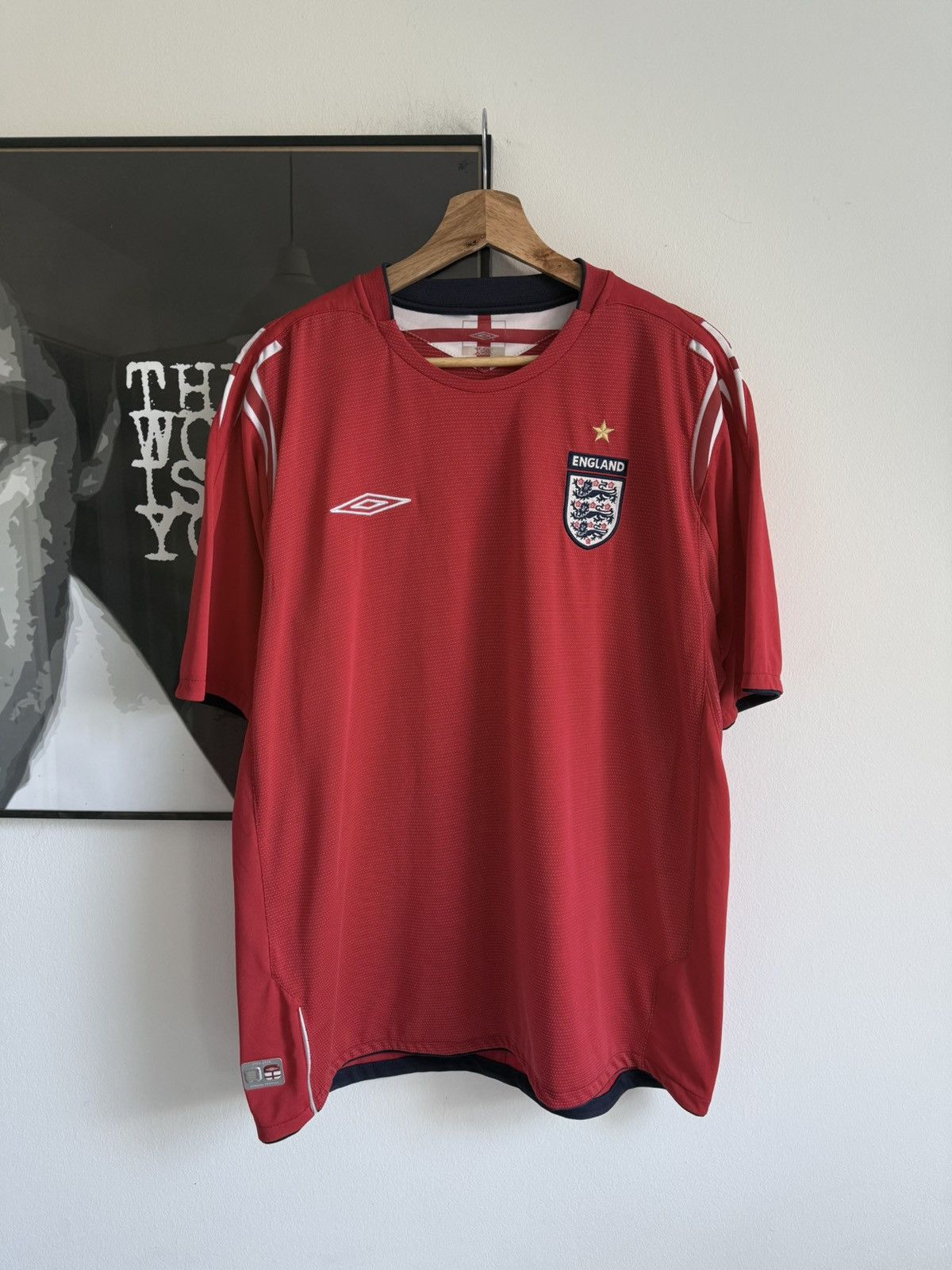 Umbro Vintage Umbro England 2004/06 Soccer jersey Size US L / EU 52-54 / 3 - 1 Thumbnail