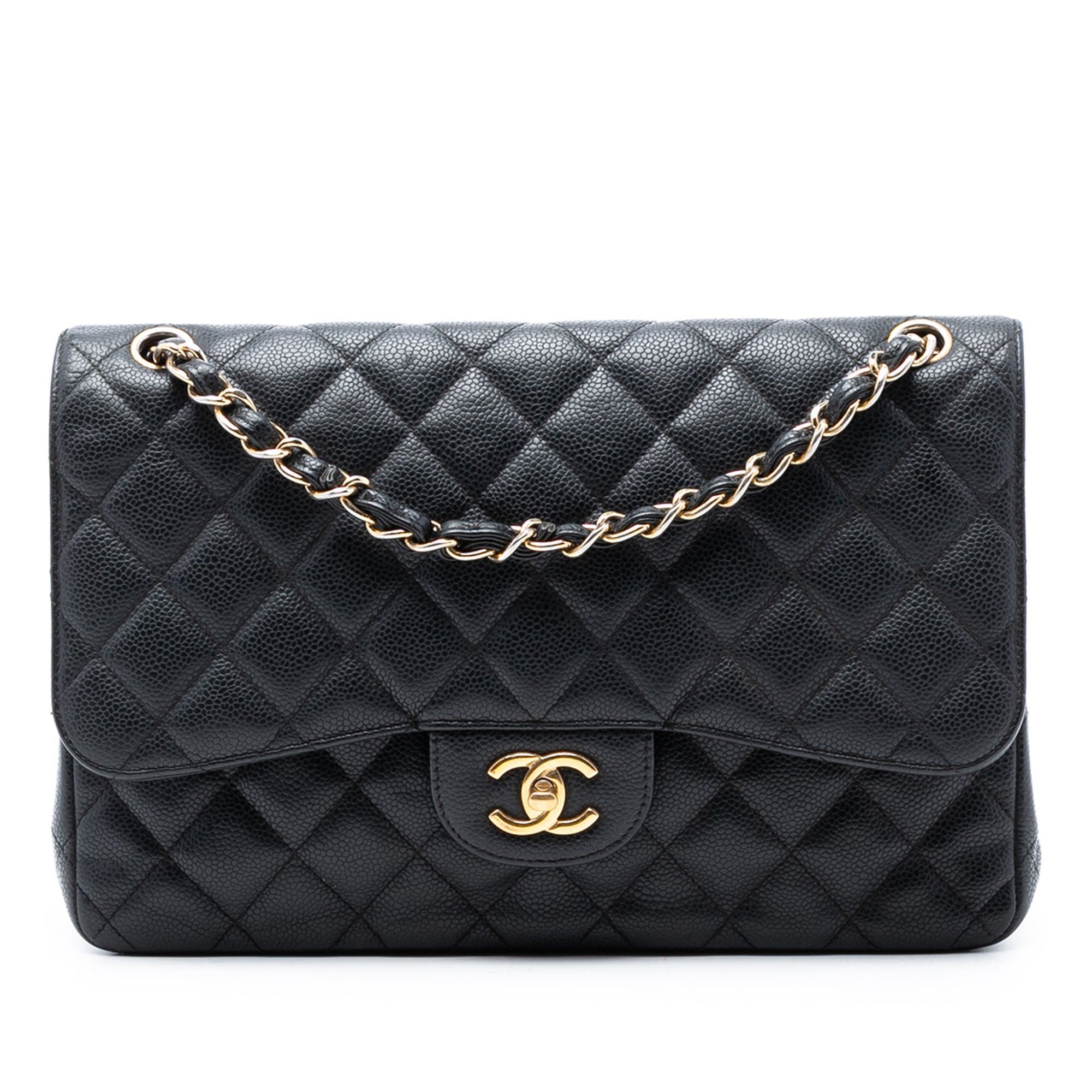 Chanel Jumbo Classic Caviar Double Flap Size ONE SIZE - 1 Thumbnail