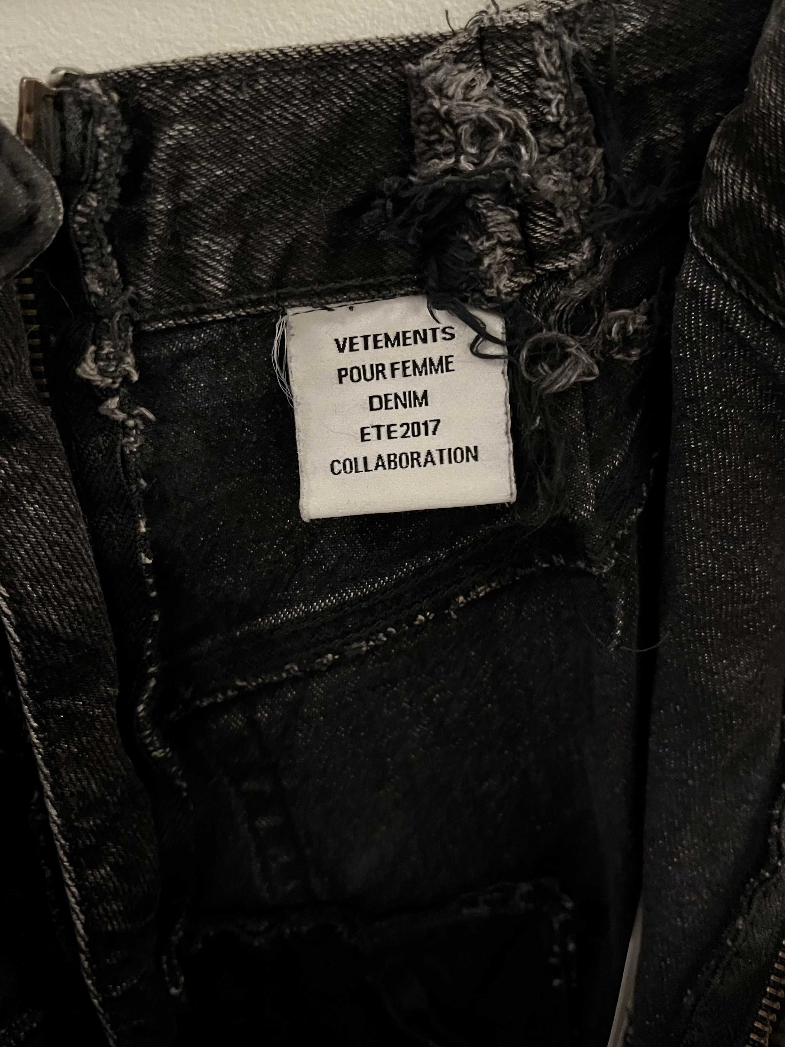 Levi's × Vetements AW17 Zipper Jeans Size 26" / US 2 / IT 38 - 7 Thumbnail